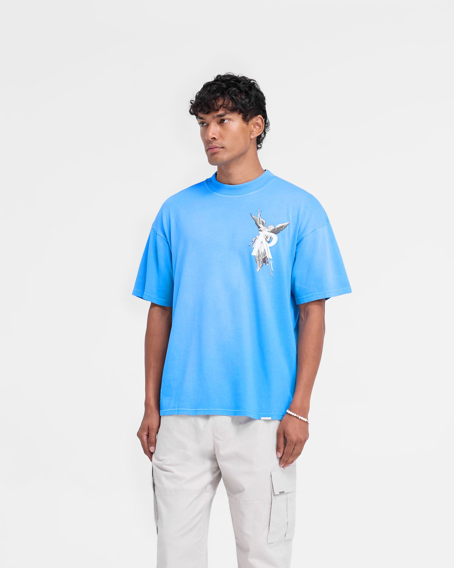 T-shirt Archange - Bleu électrique