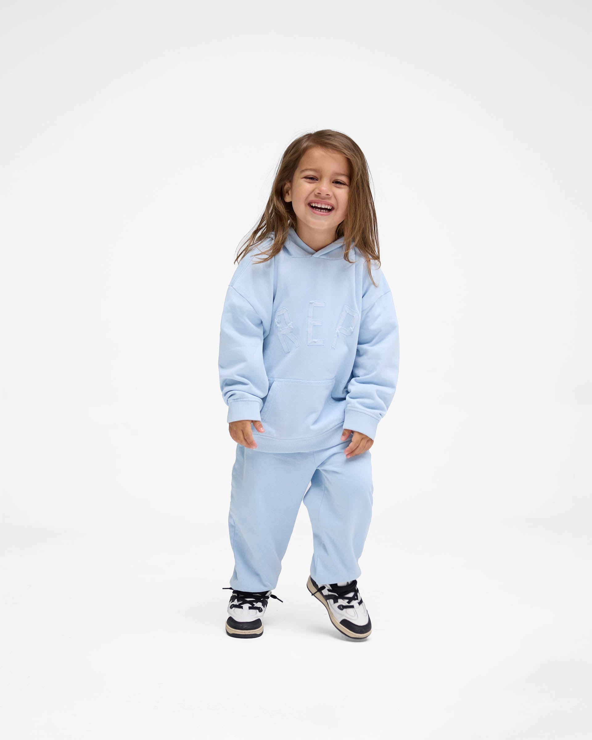 Pantalon de survêtement Mini Rep Applique - Bleu poudre