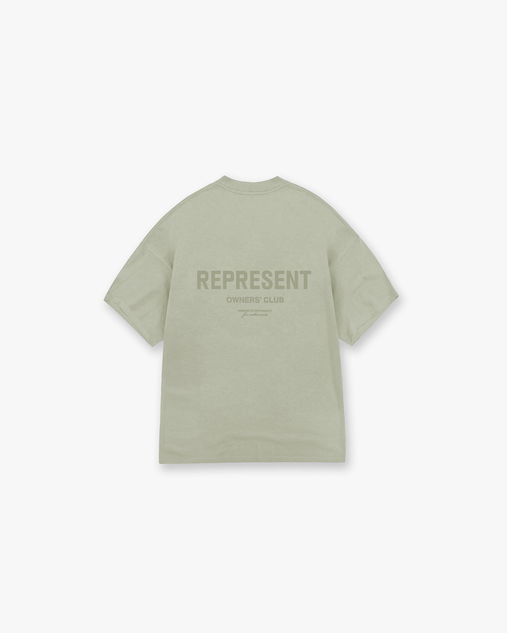 T-shirt Represent Owners Club - Vert pastel