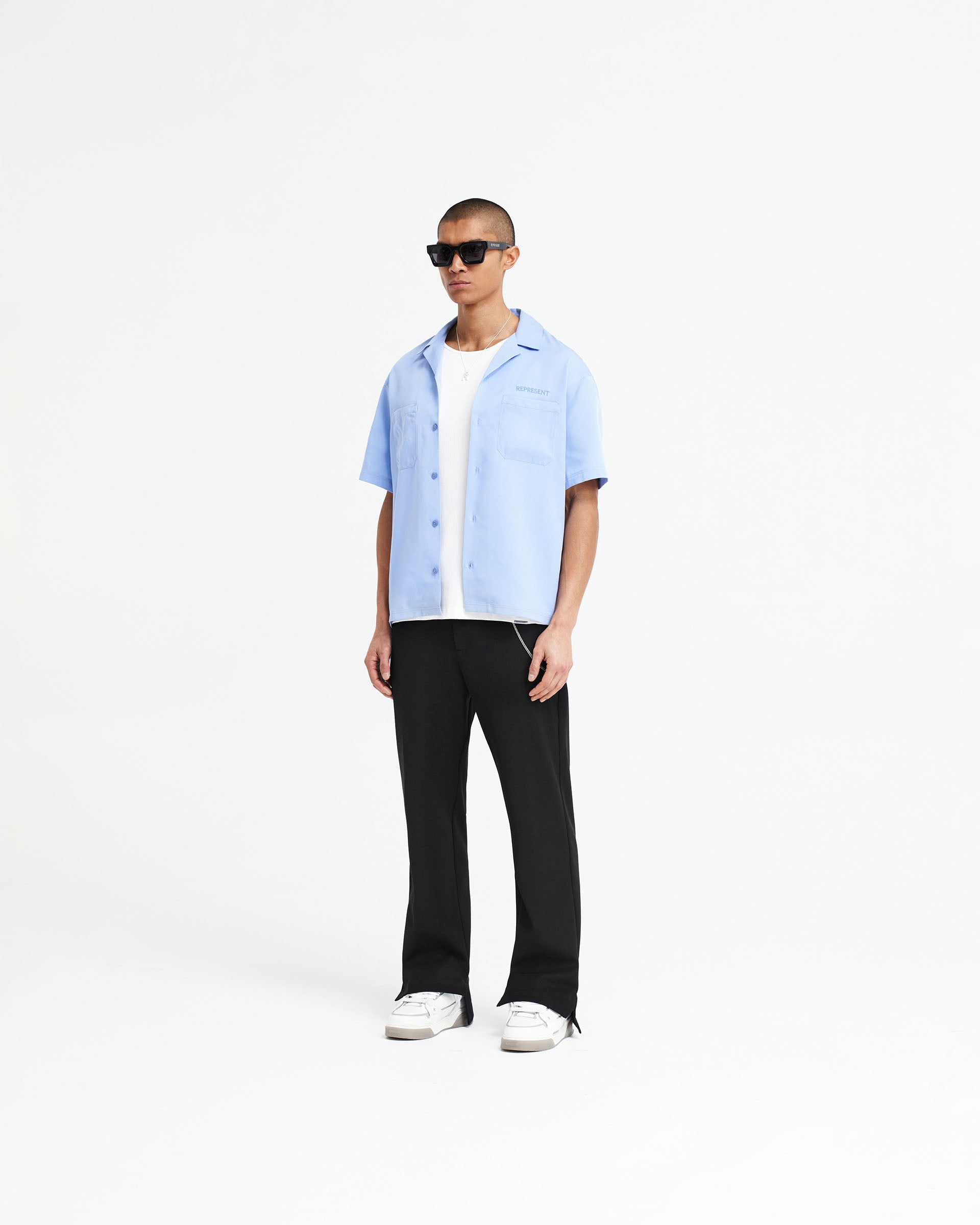 Chemise de bowling - Vista Blue
