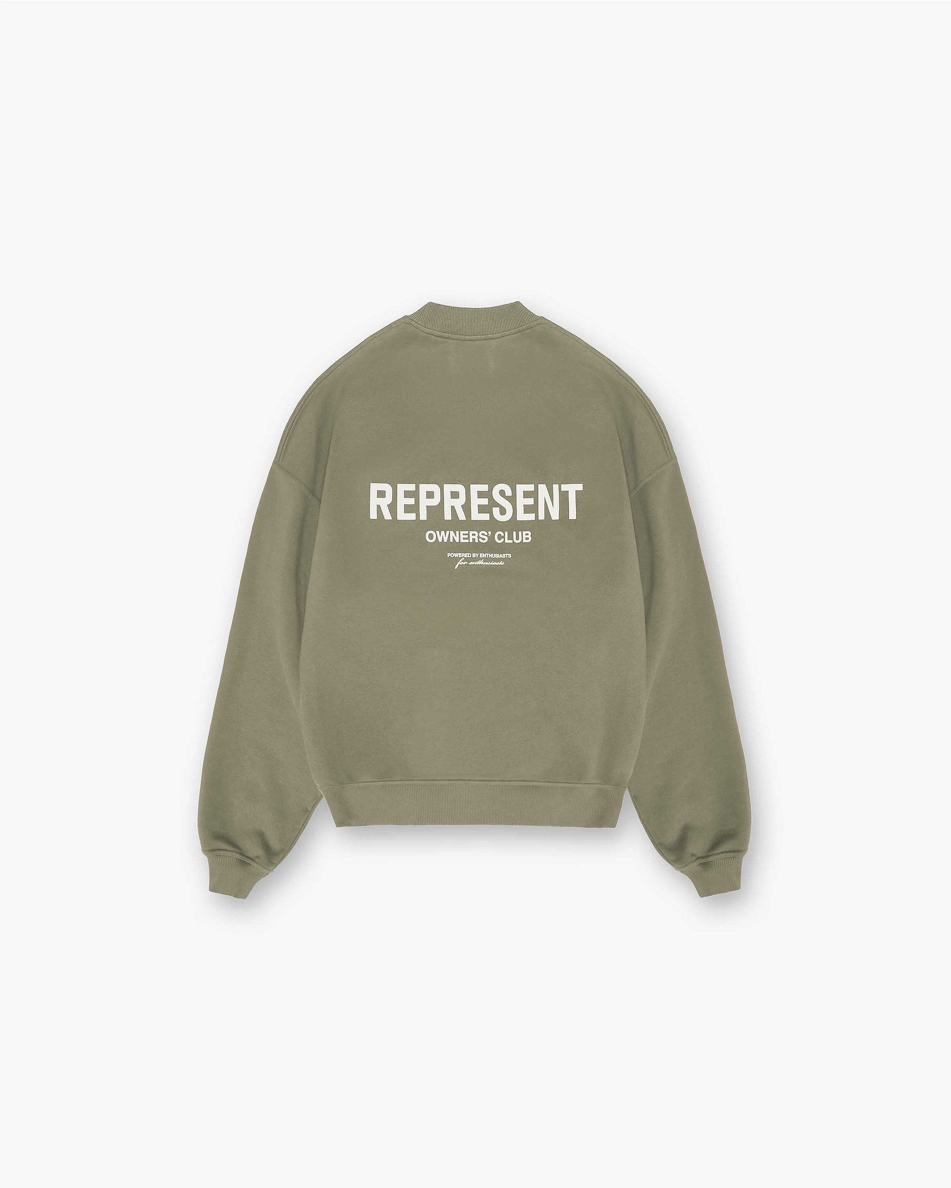 Represent Owners Club Sweater - Olive