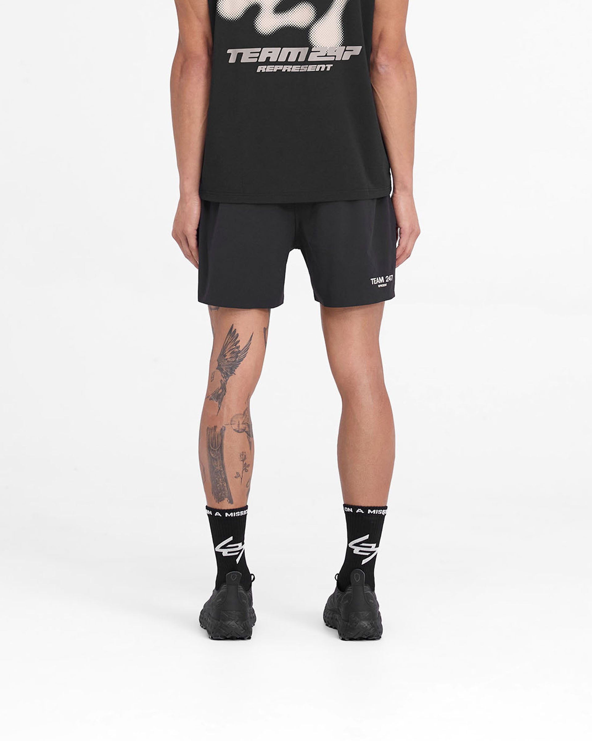 Team 247 Fused Shorts - Schwarz