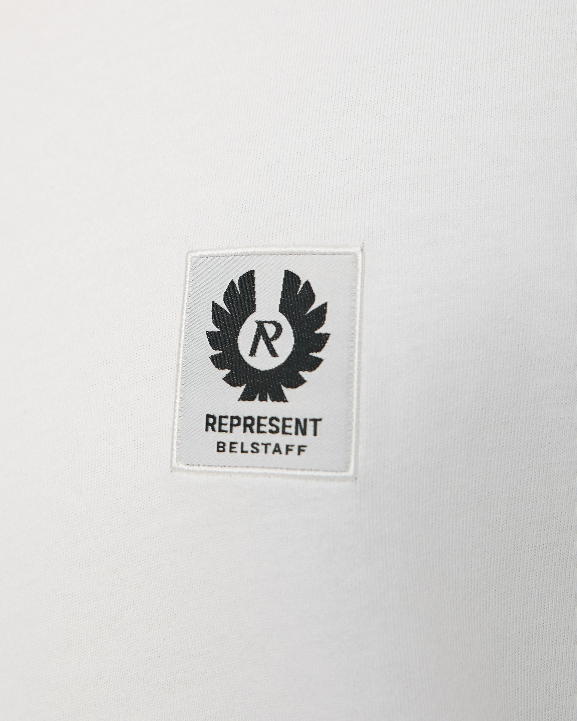 T-shirt Represent X Belstaff Patch - Blanc mat