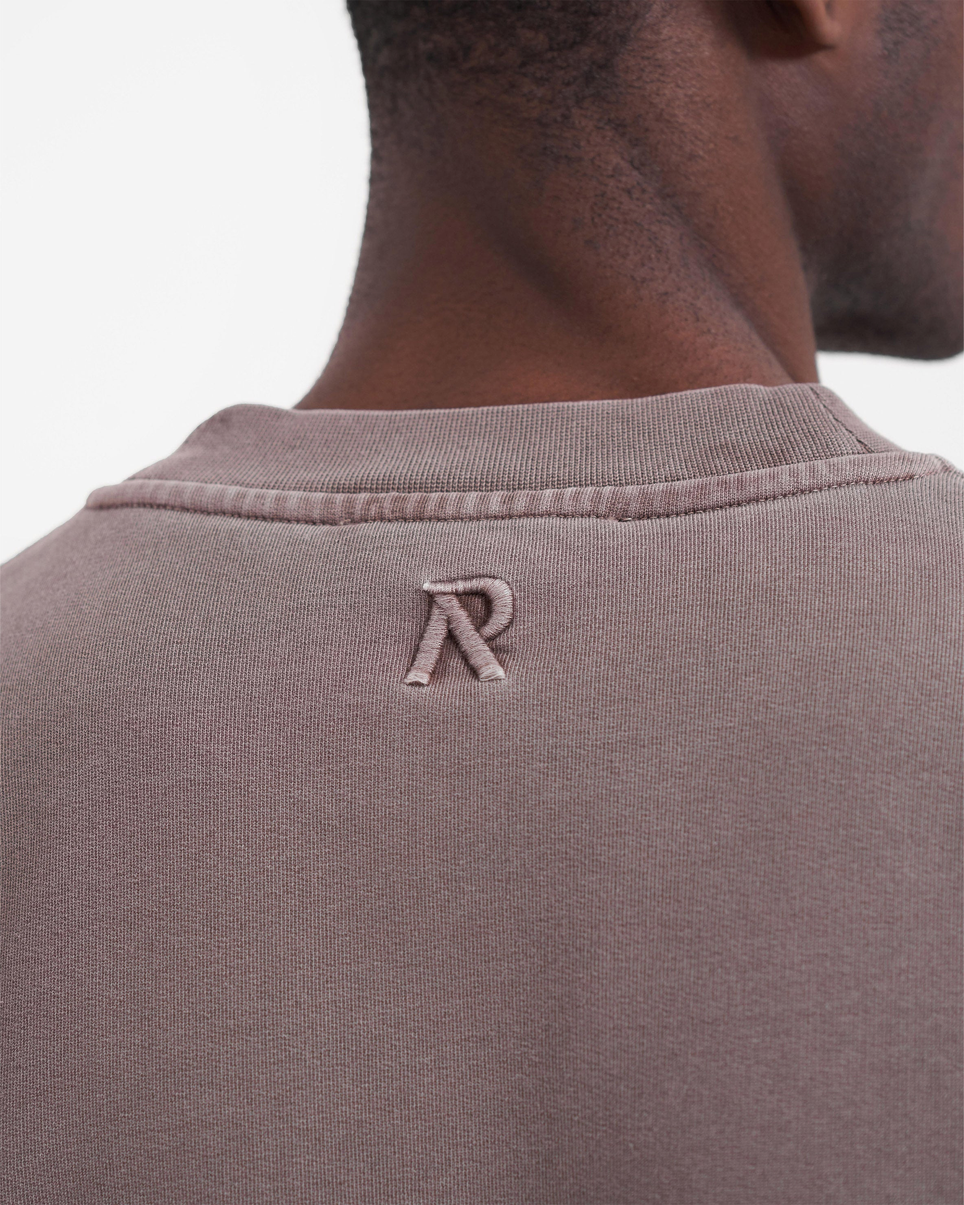 Pullover mit Initialen - Nebel