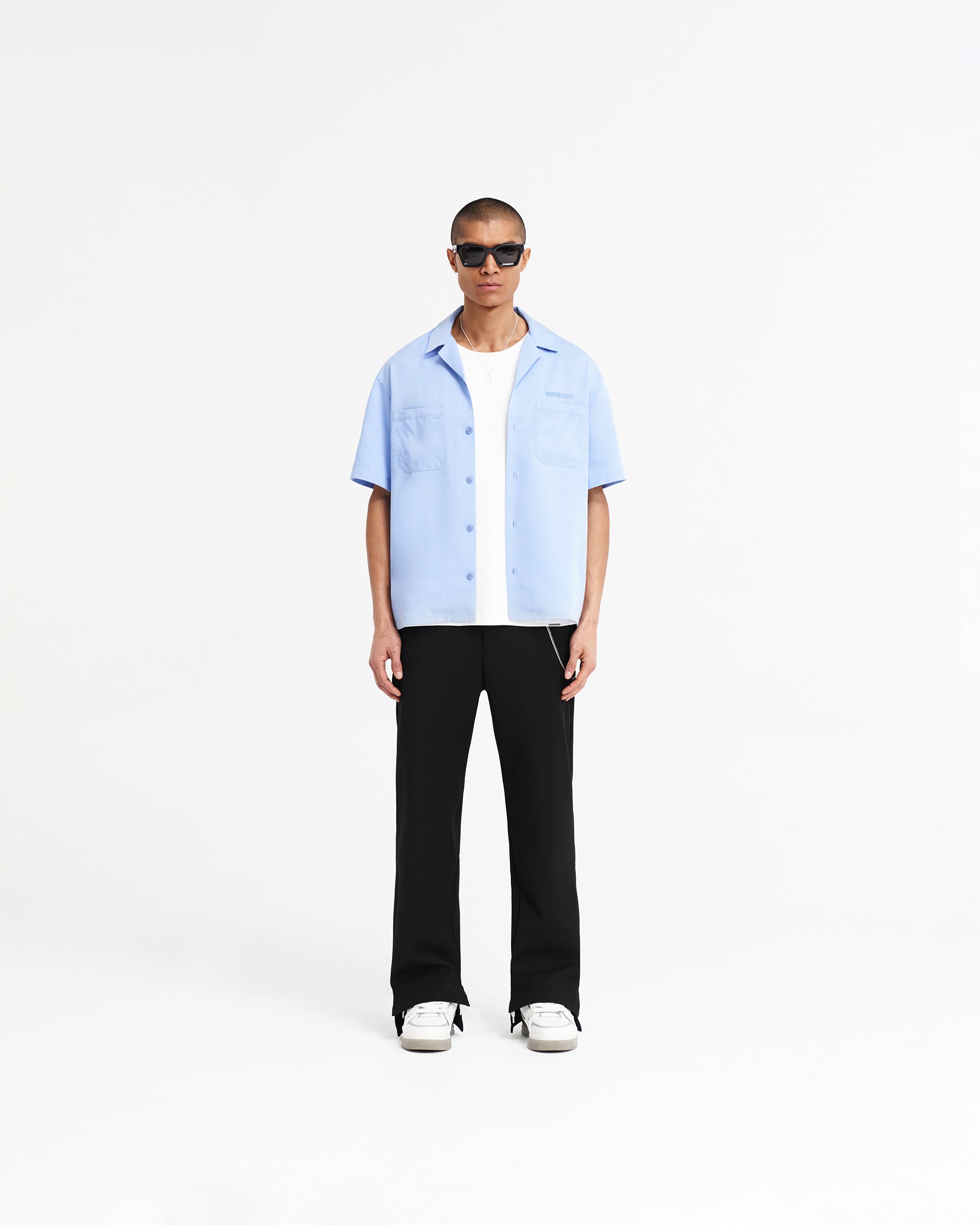 Chemise de bowling - Vista Blue