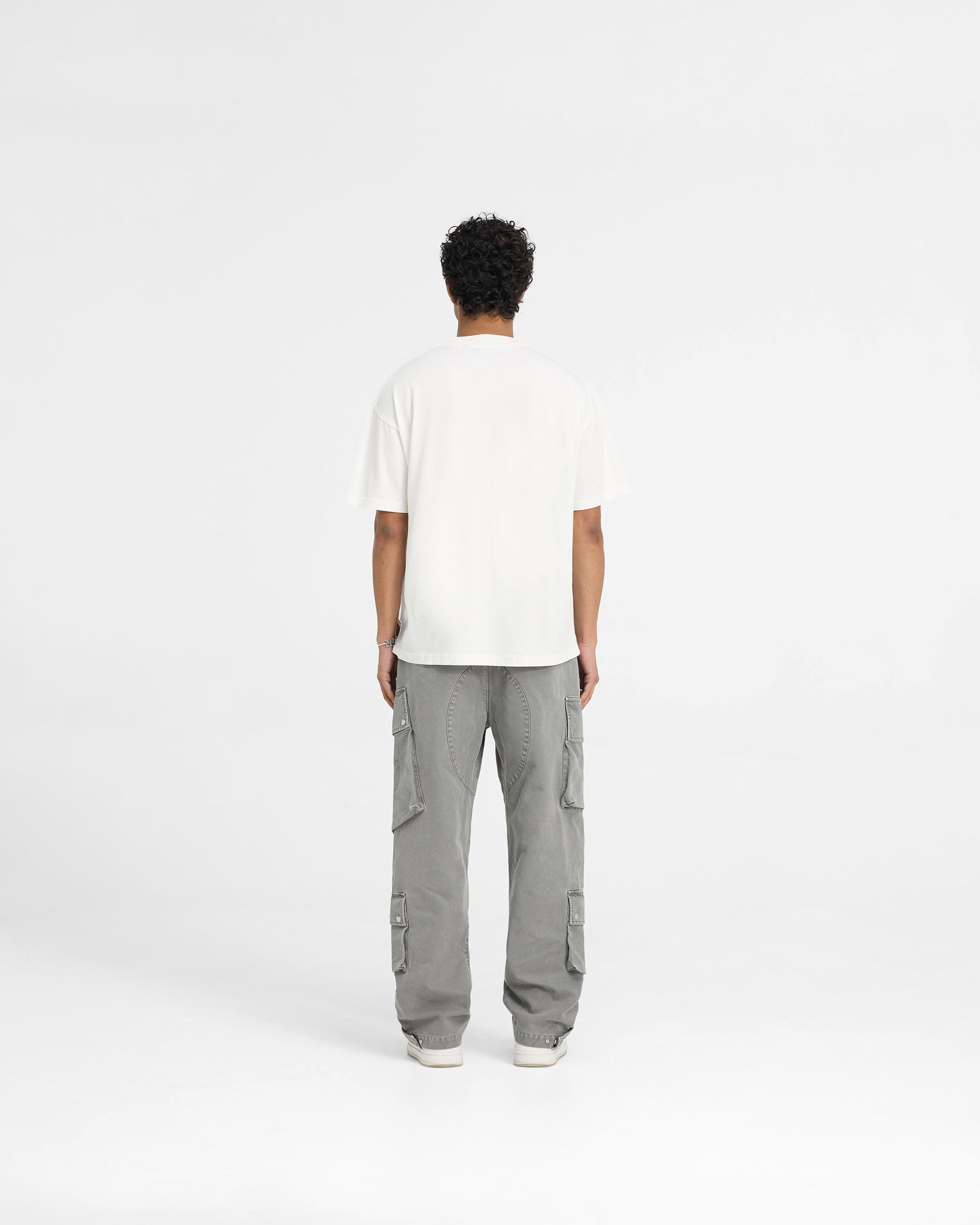 T-shirt Represent X Belstaff Patch - Blanc mat