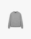 Langarm-T-Shirt mit Initialen-Motiv – Ultimatives Grau