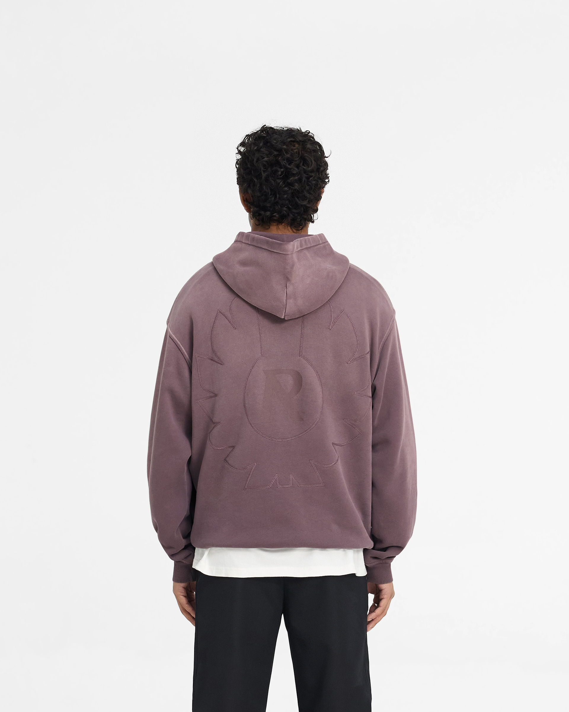 Sweat à capuche Represent X Belstaff Outline Phoenix - Prune