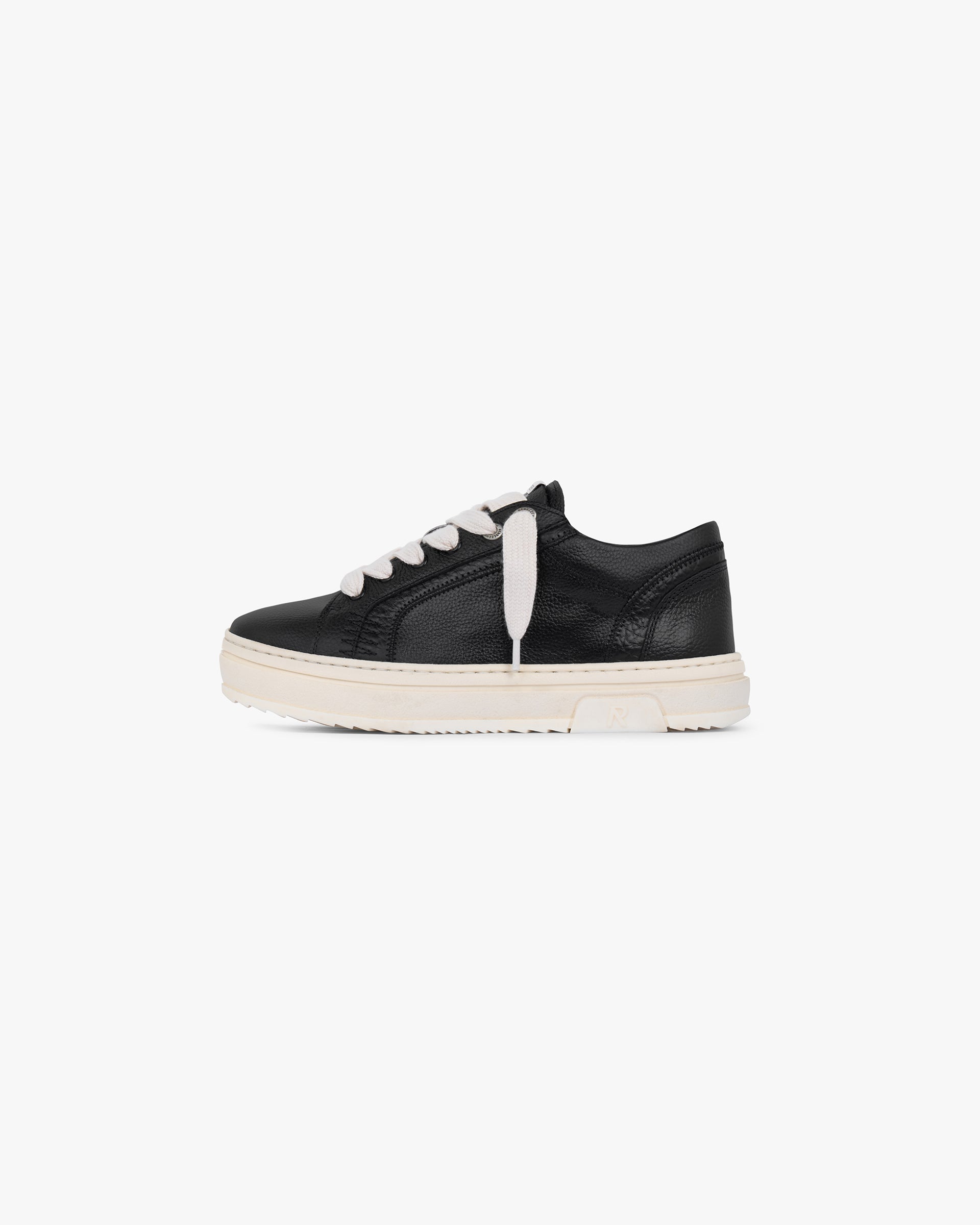 HTN Low Tumbled Leather - Noir