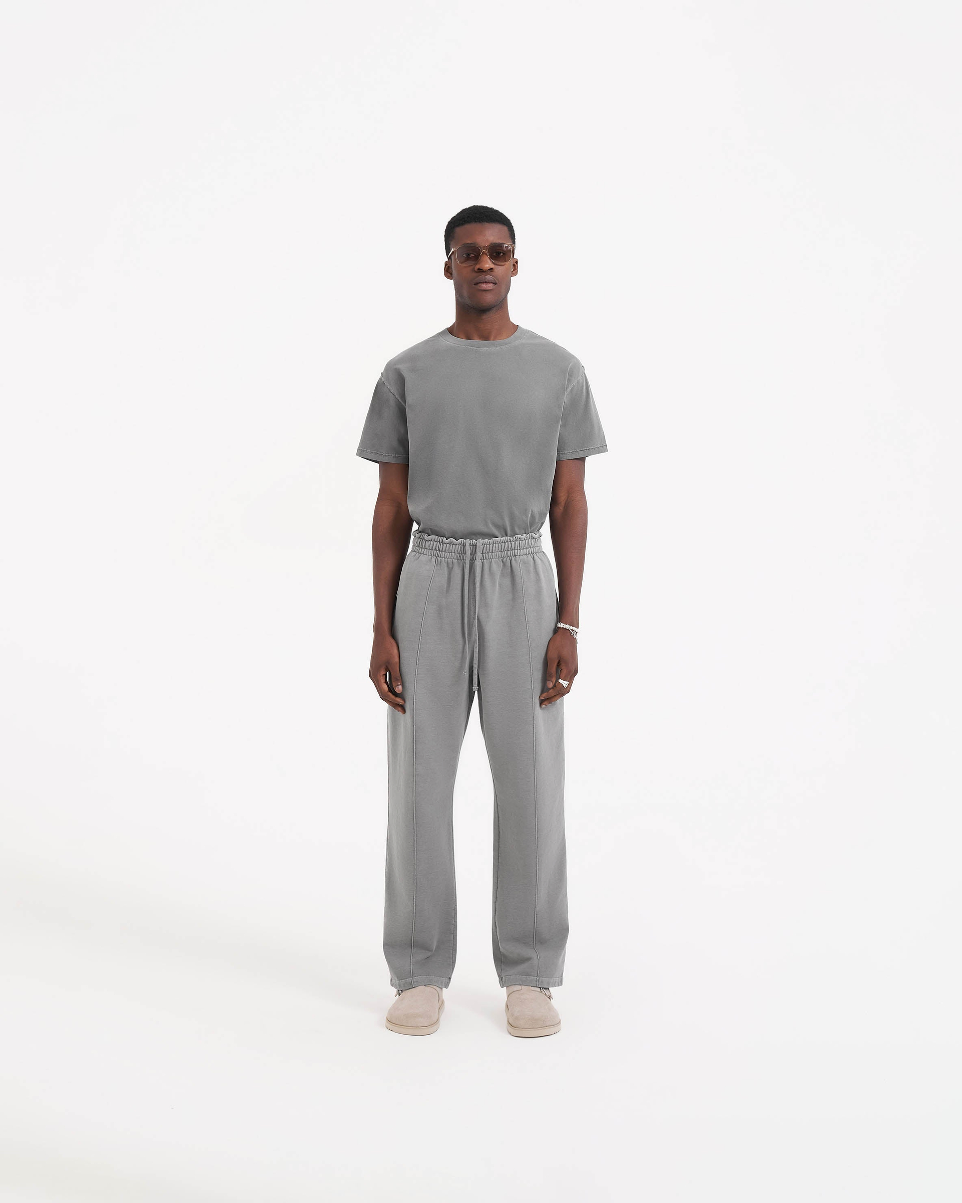 Jogginghose mit Initialen - Ultimate Grey