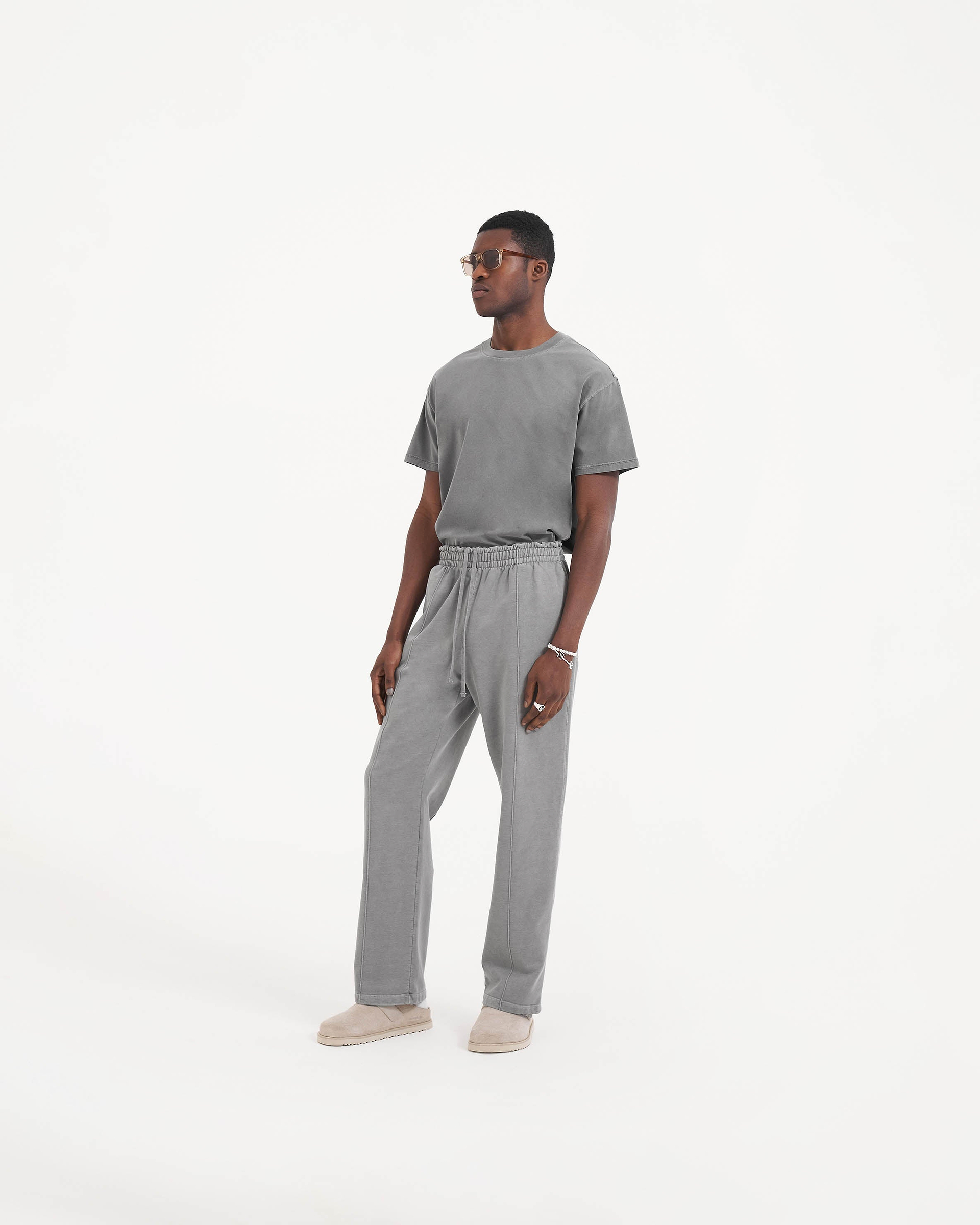 Jogginghose mit Initialen - Ultimate Grey