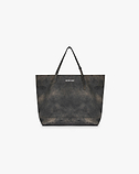 Distressed Leather Tote Bag