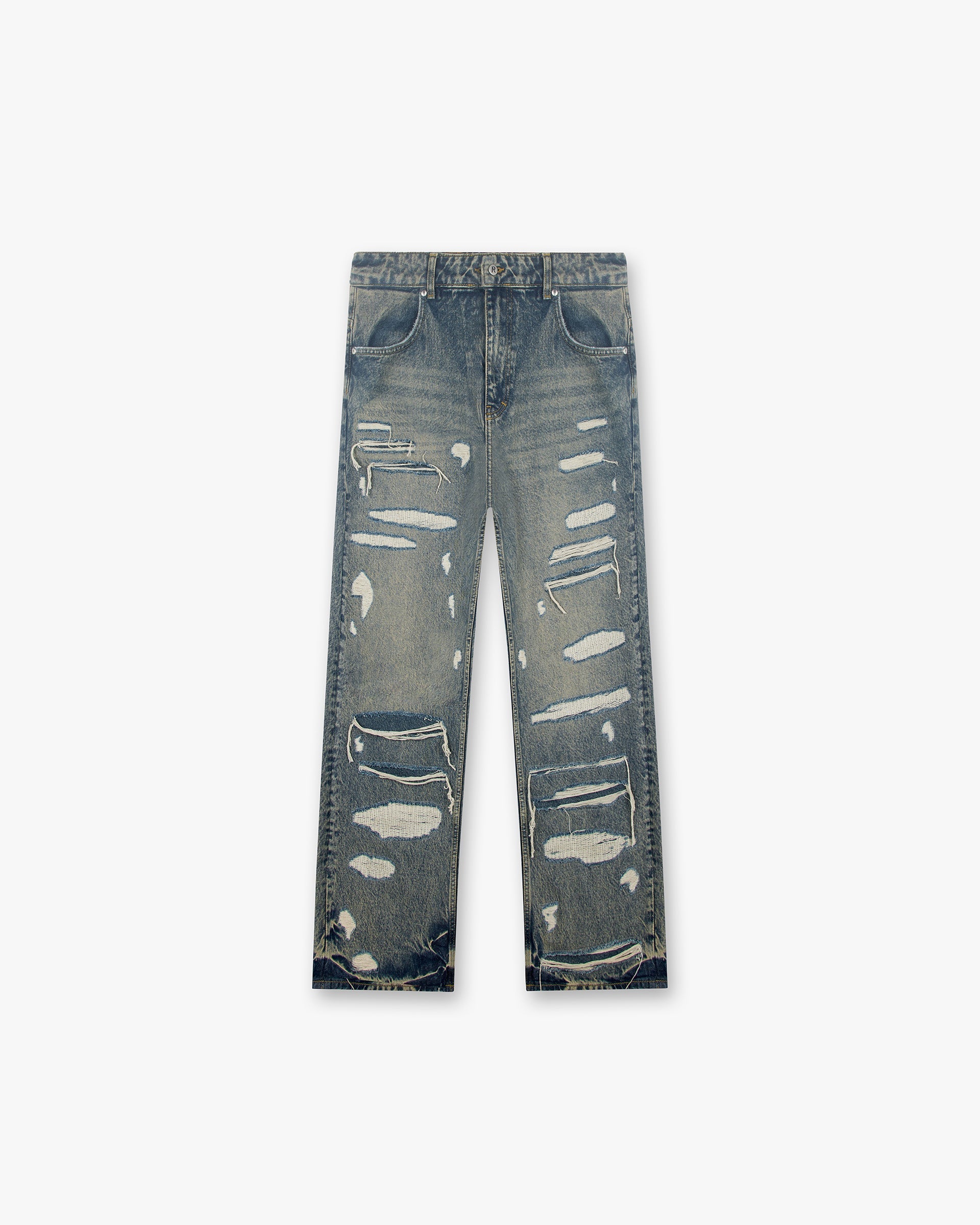 R3D Double Destroyer Baggy Denim - Bleu Crème