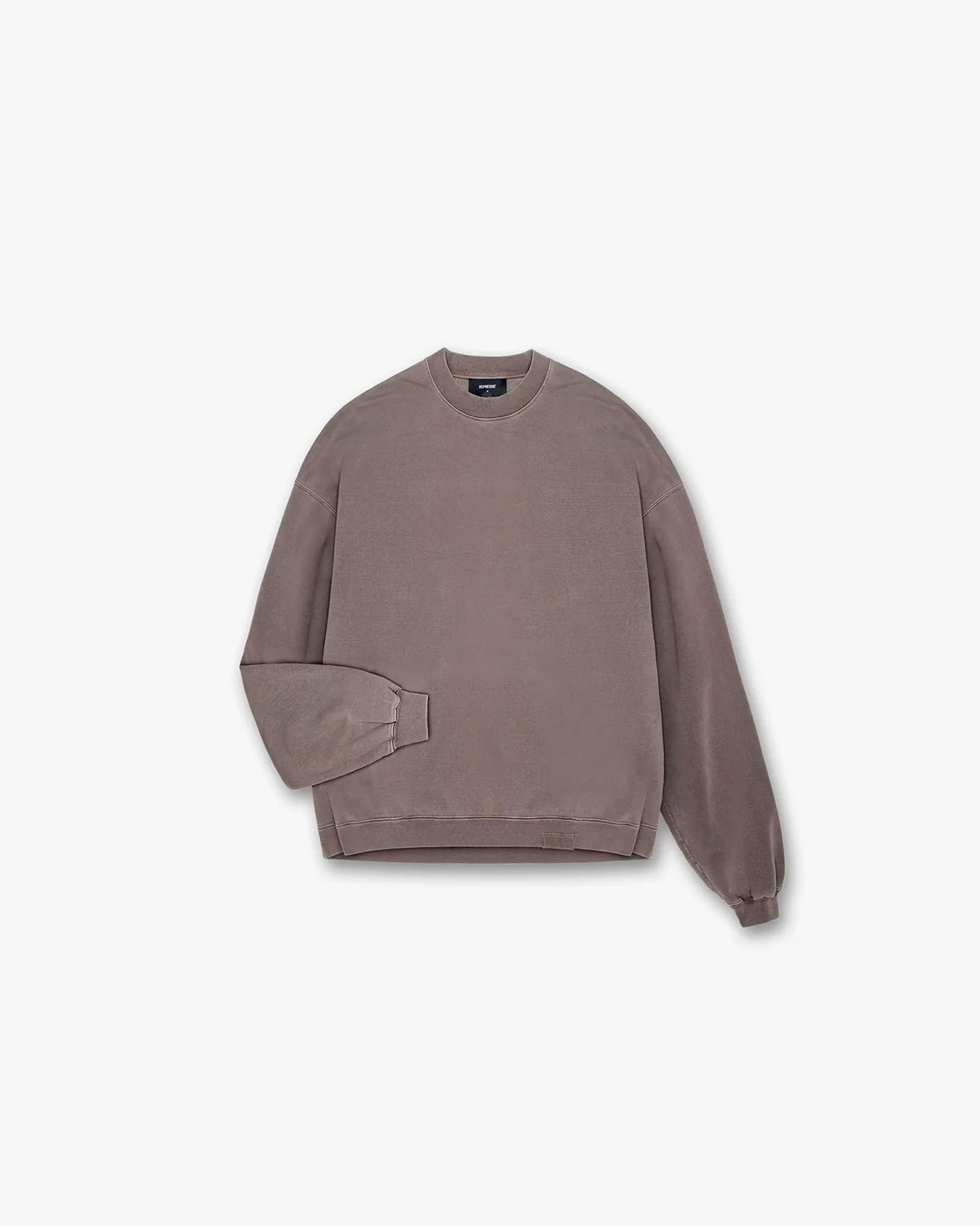 Pullover mit Initialen - Nebel