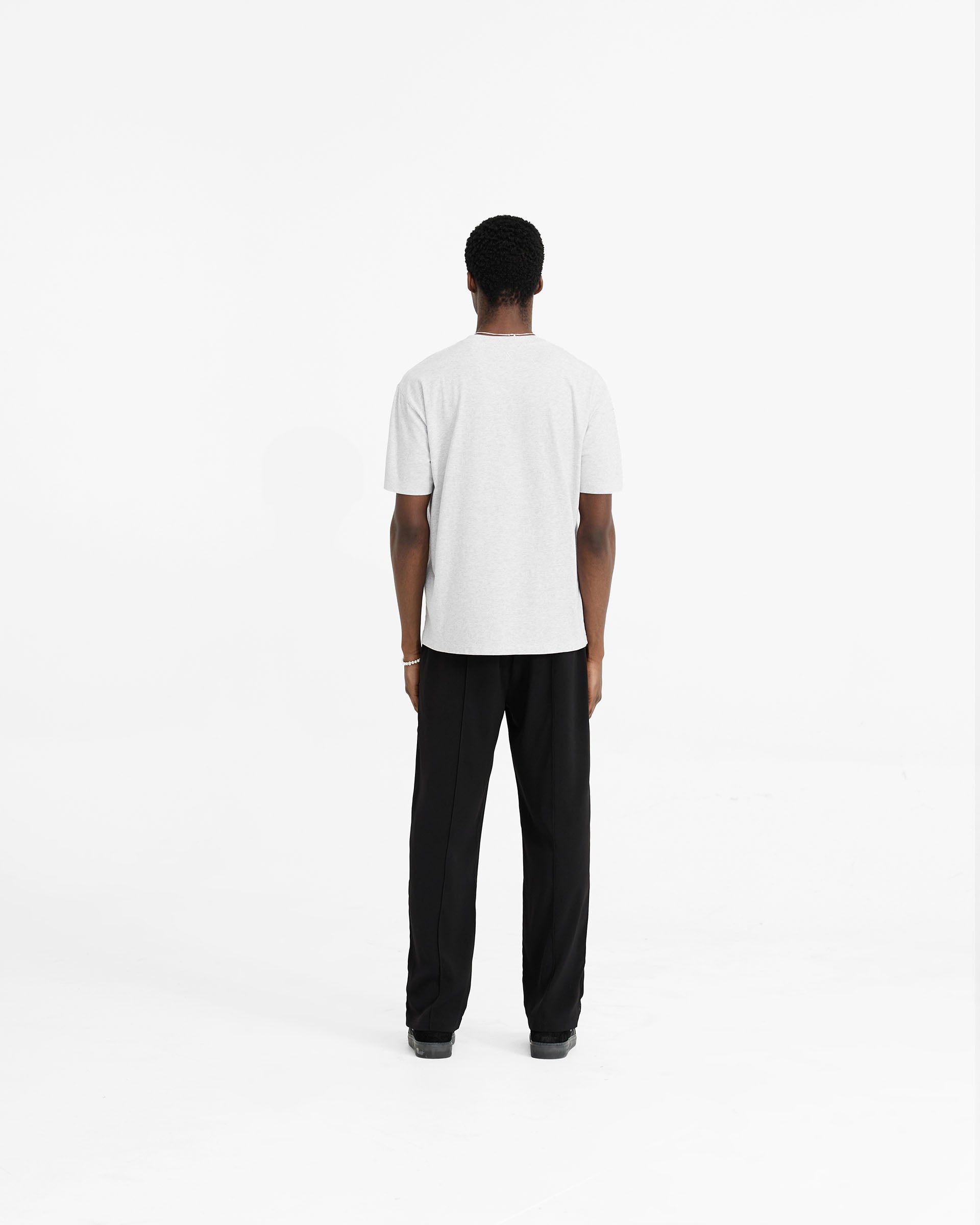 T-shirt Initial - Gris Glacier Chiné
