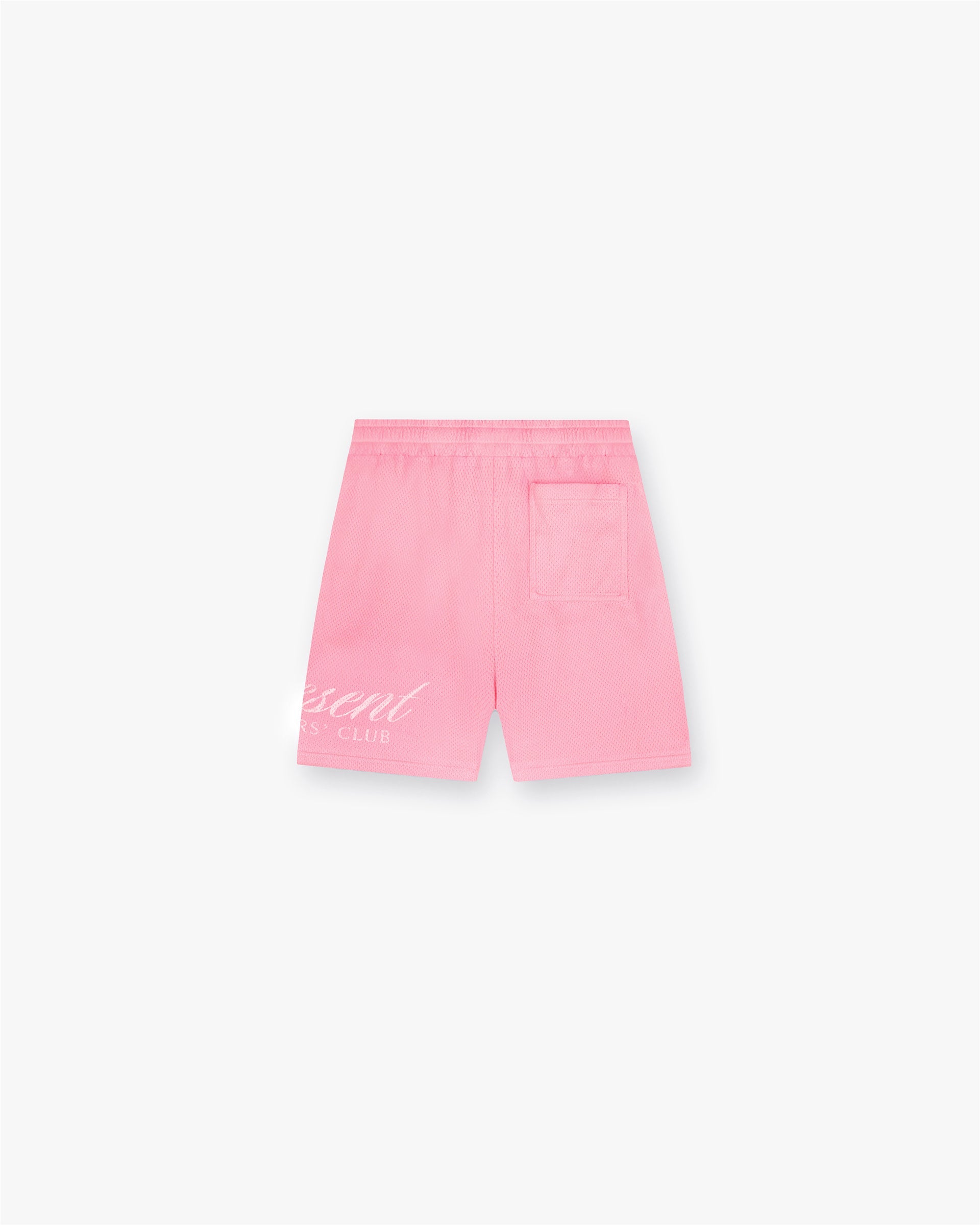 Represent Owners Club Script Mesh-Shorts - Rosa