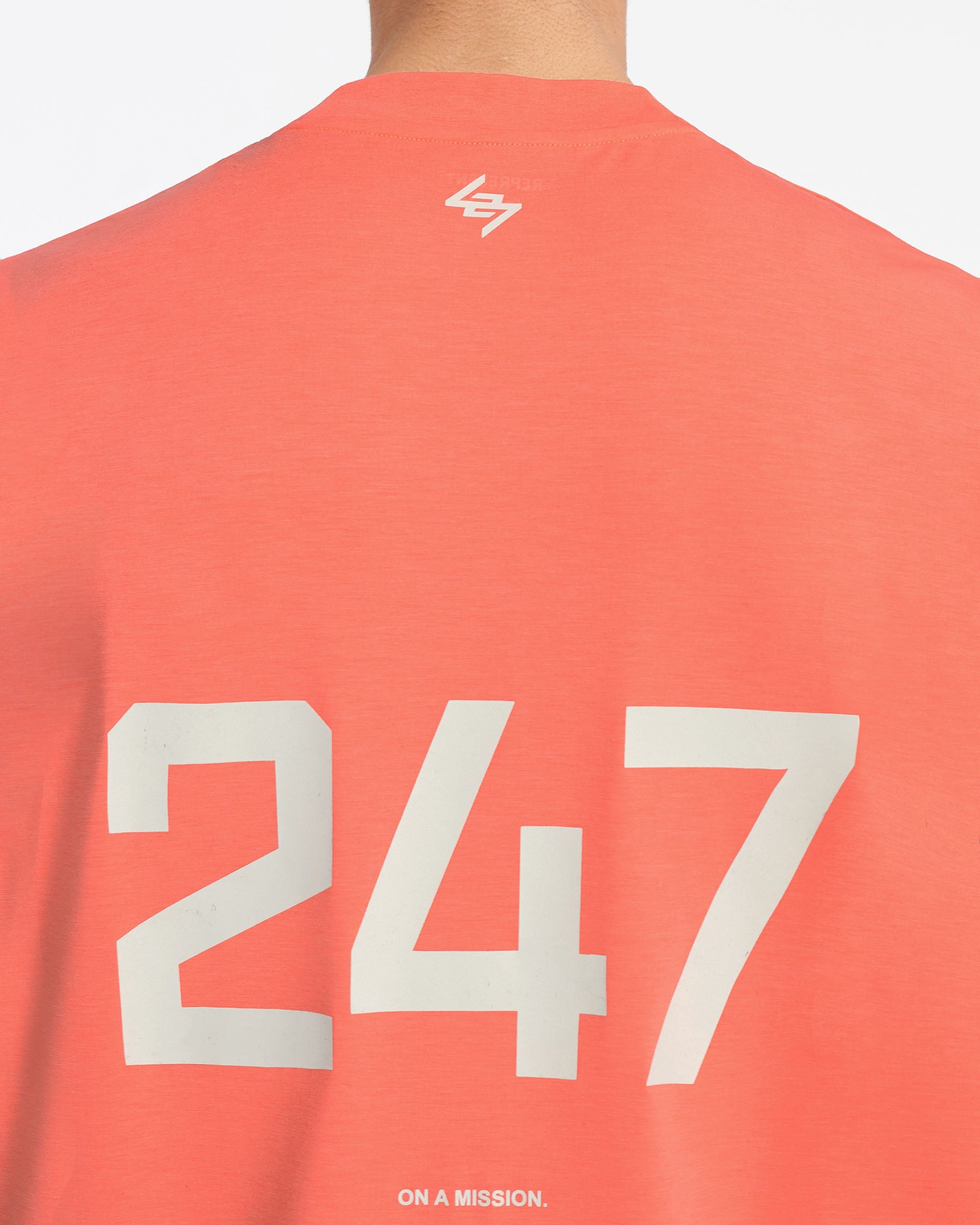 247 Übergroßes Tanktop - Koralle