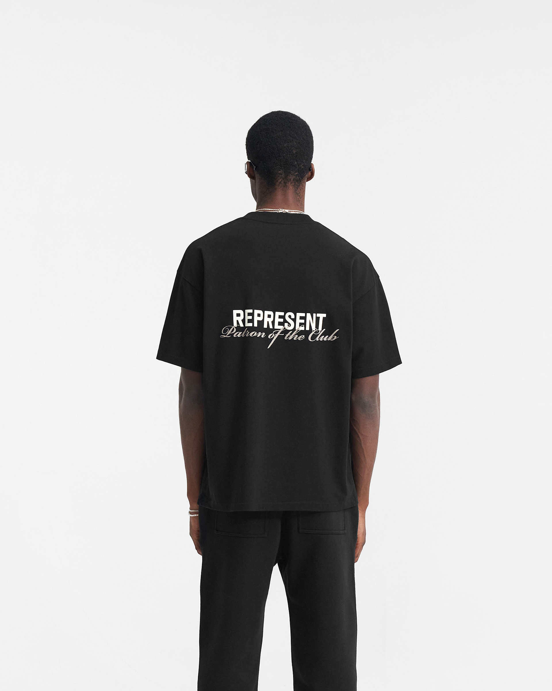 T-Shirt „Patron des Clubs“ - Schwarz