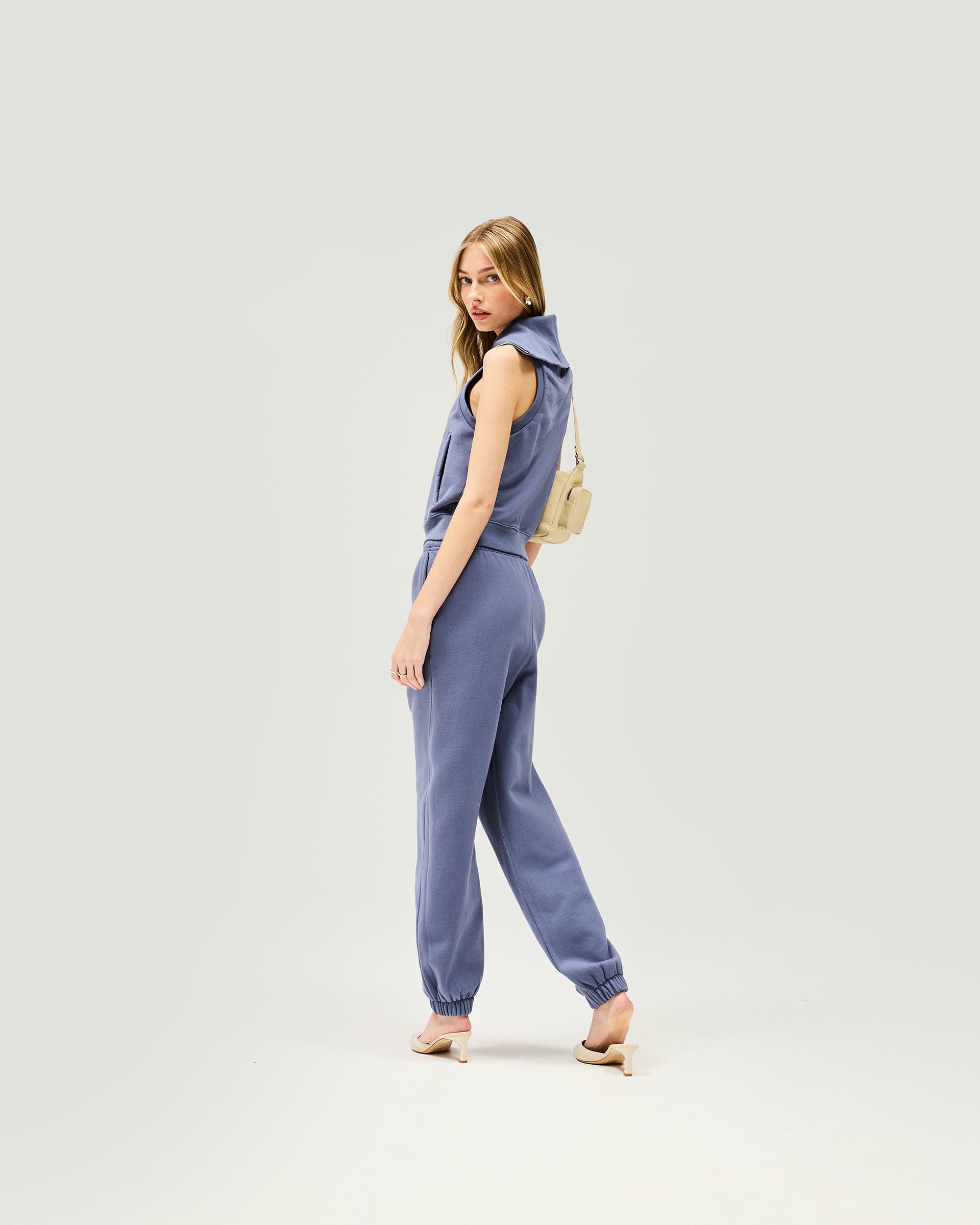 Owners Club Track Pant - Steel Blue