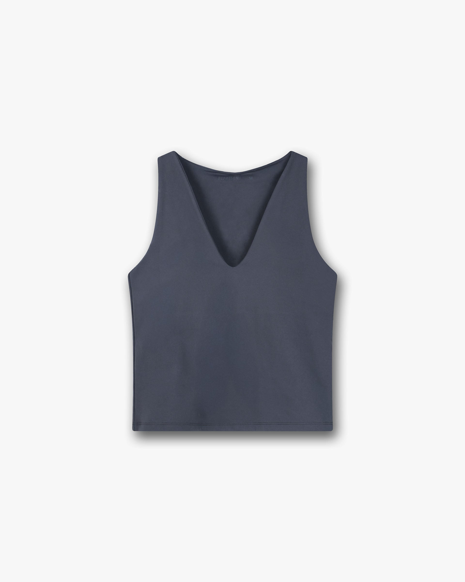 Owners Club V Neck Tank Top - Grey