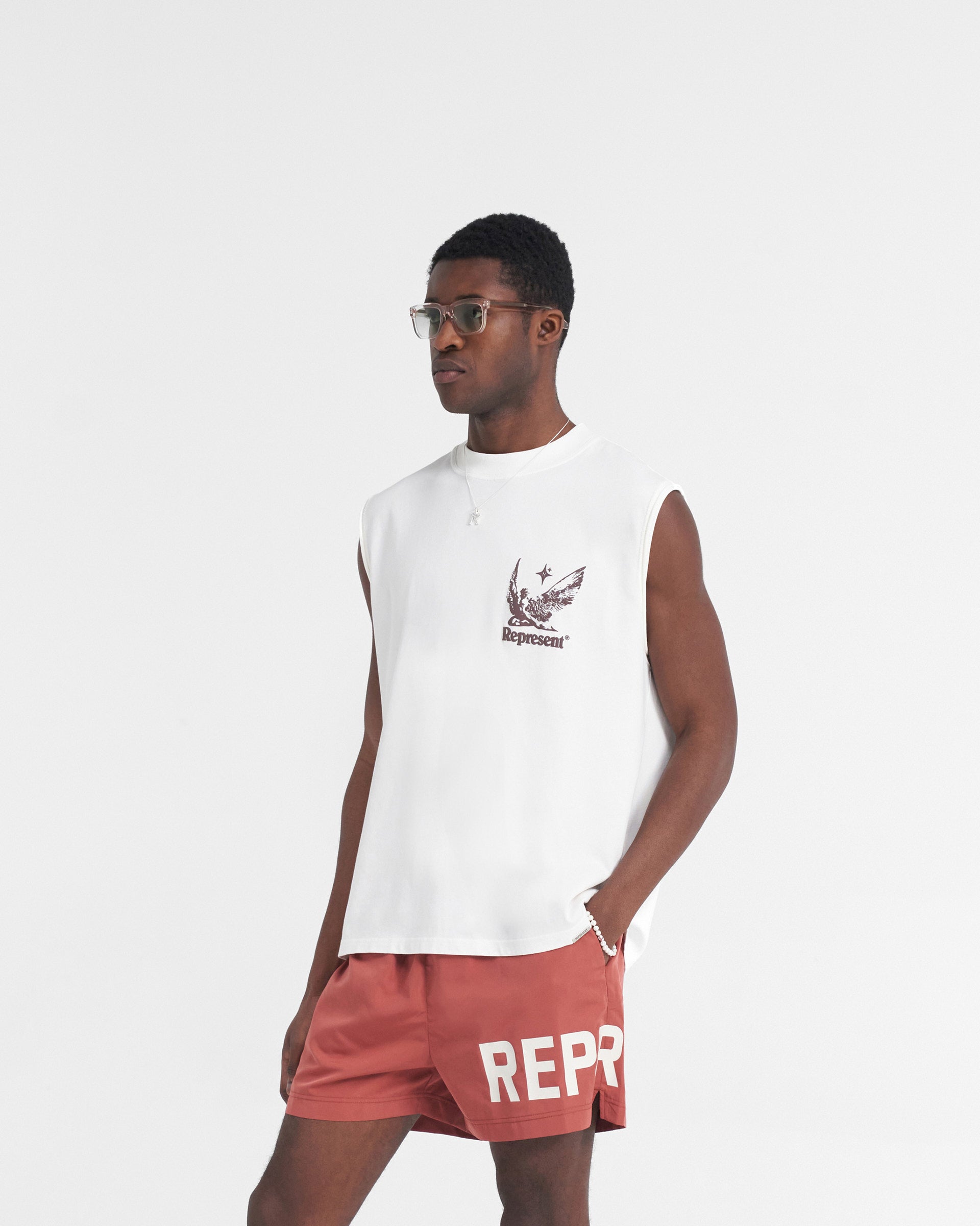 Tanktop „Spirits Of Summer“ - Flaches Weiß