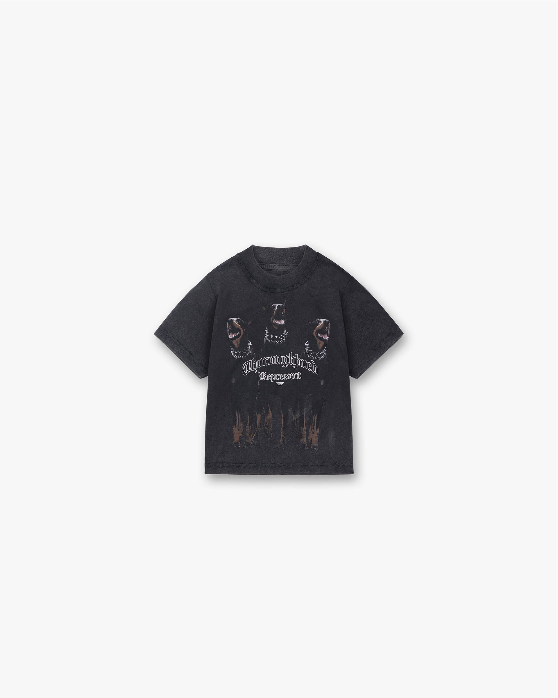 Mini Vollblut T-Shirt - Vintage Schwarz