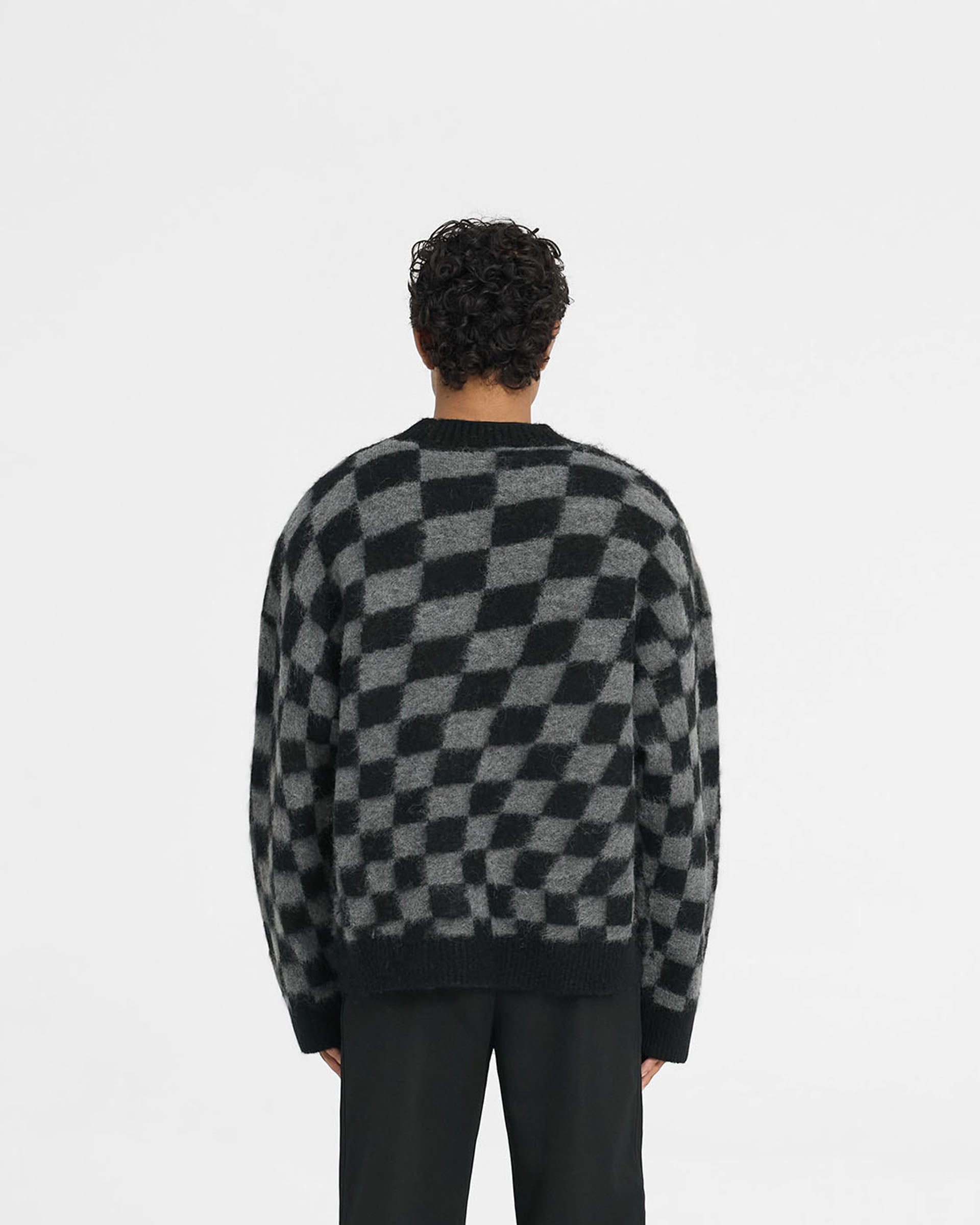 Pull en maille à damier Represent X Belstaff - Shadow