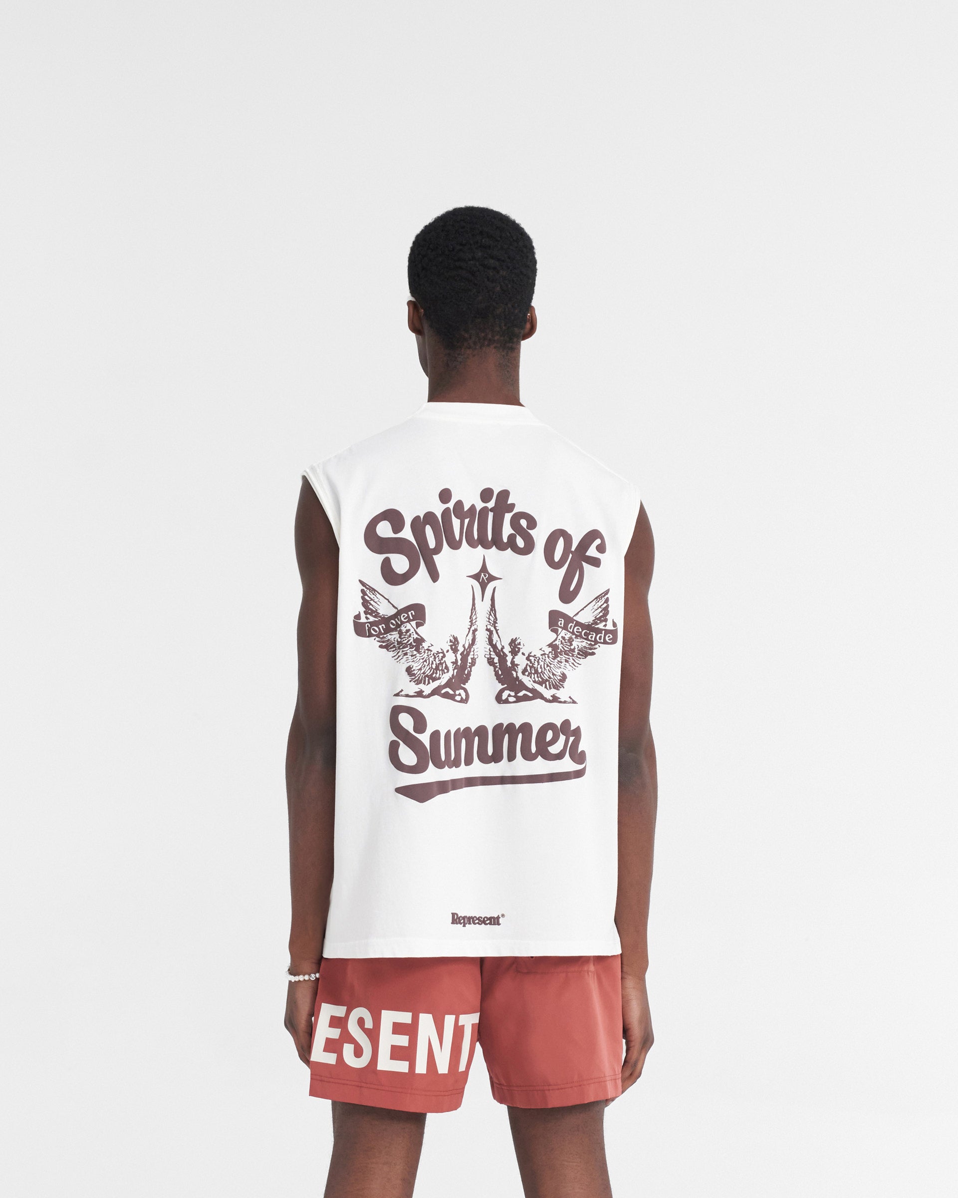 Tanktop „Spirits Of Summer“ - Flaches Weiß