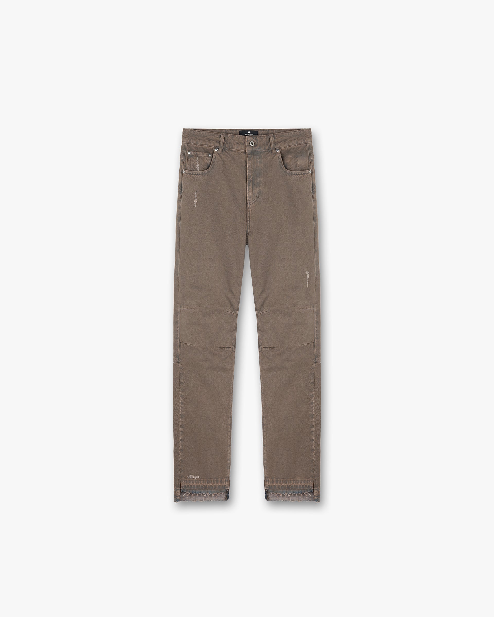 R2 Denim mit abgestuftem Saum - Sandsturm