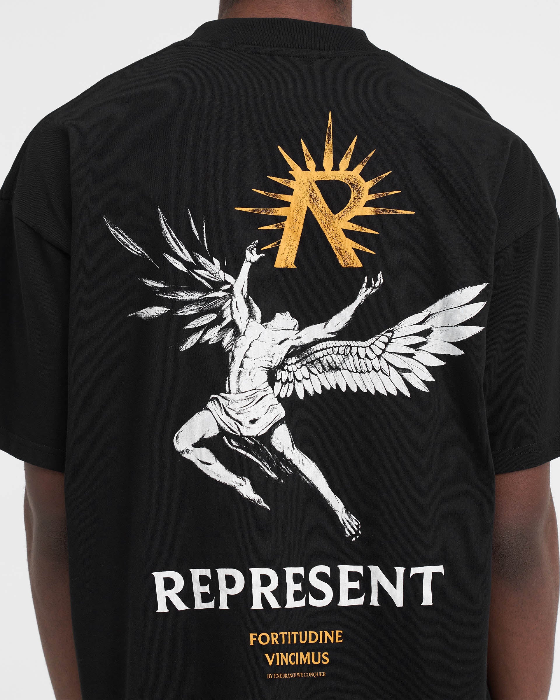 Icarus T-Shirt - Tiefschwarz