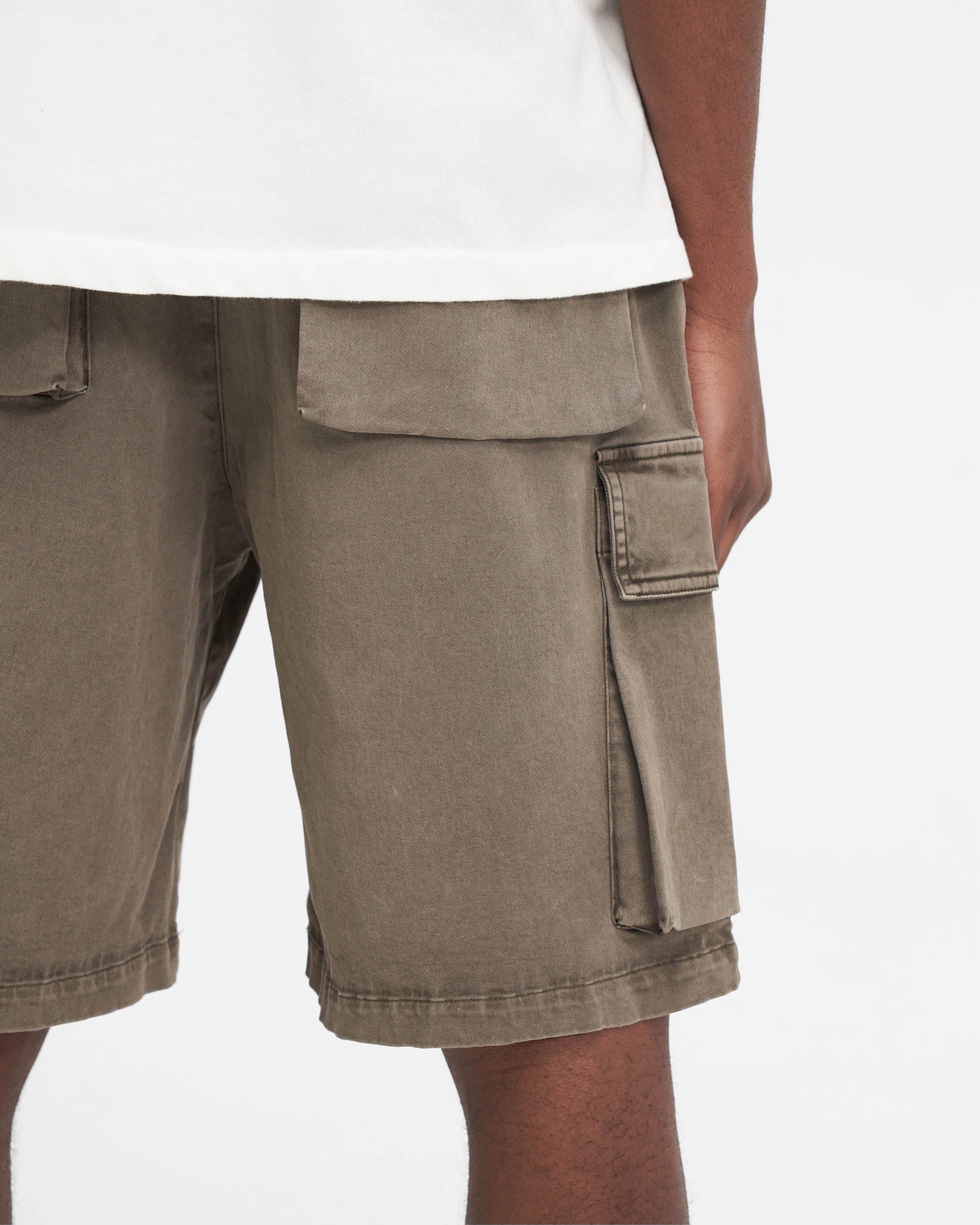 Gewaschene Cargo-Shorts - Dawn