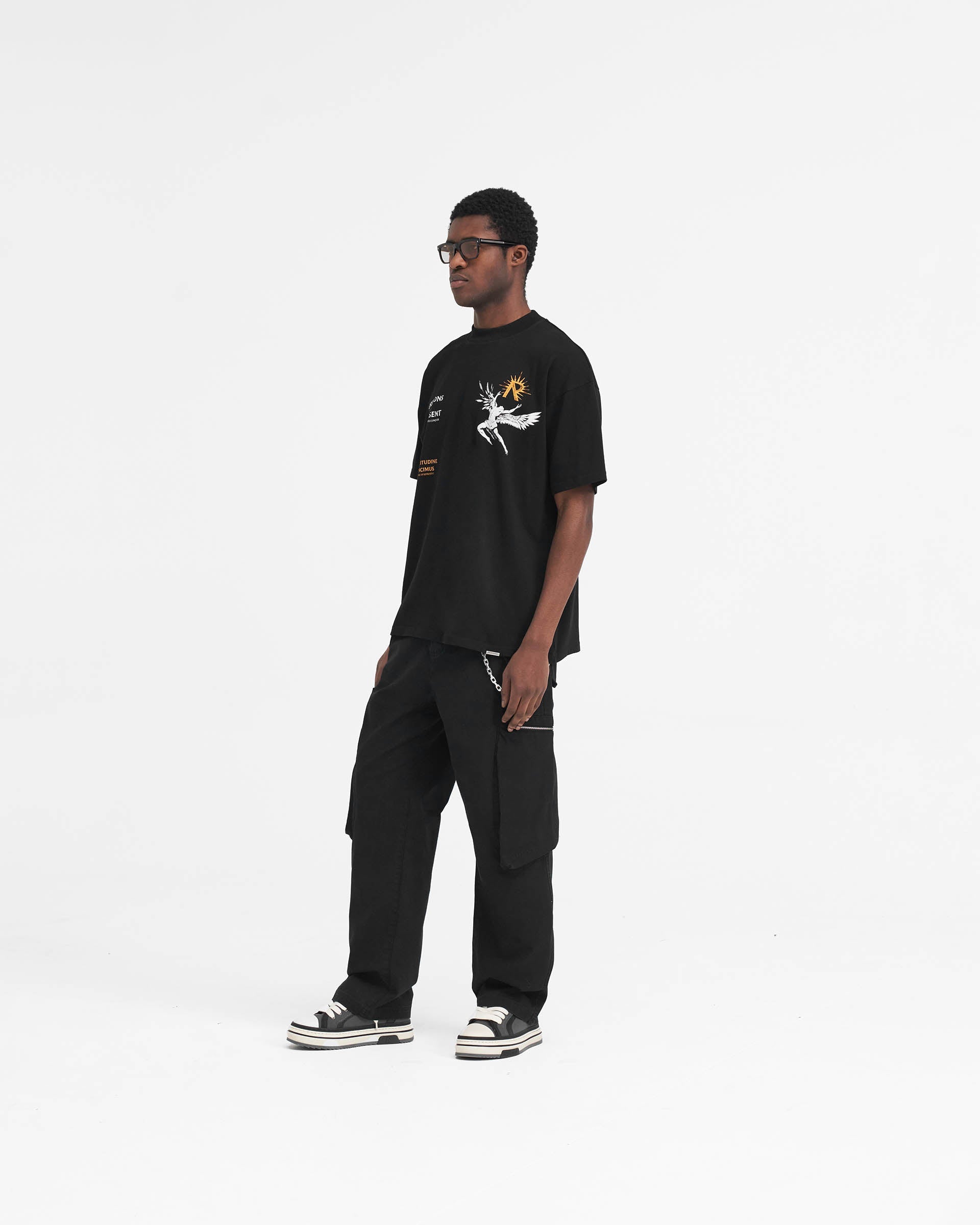 Icarus T-Shirt - Tiefschwarz