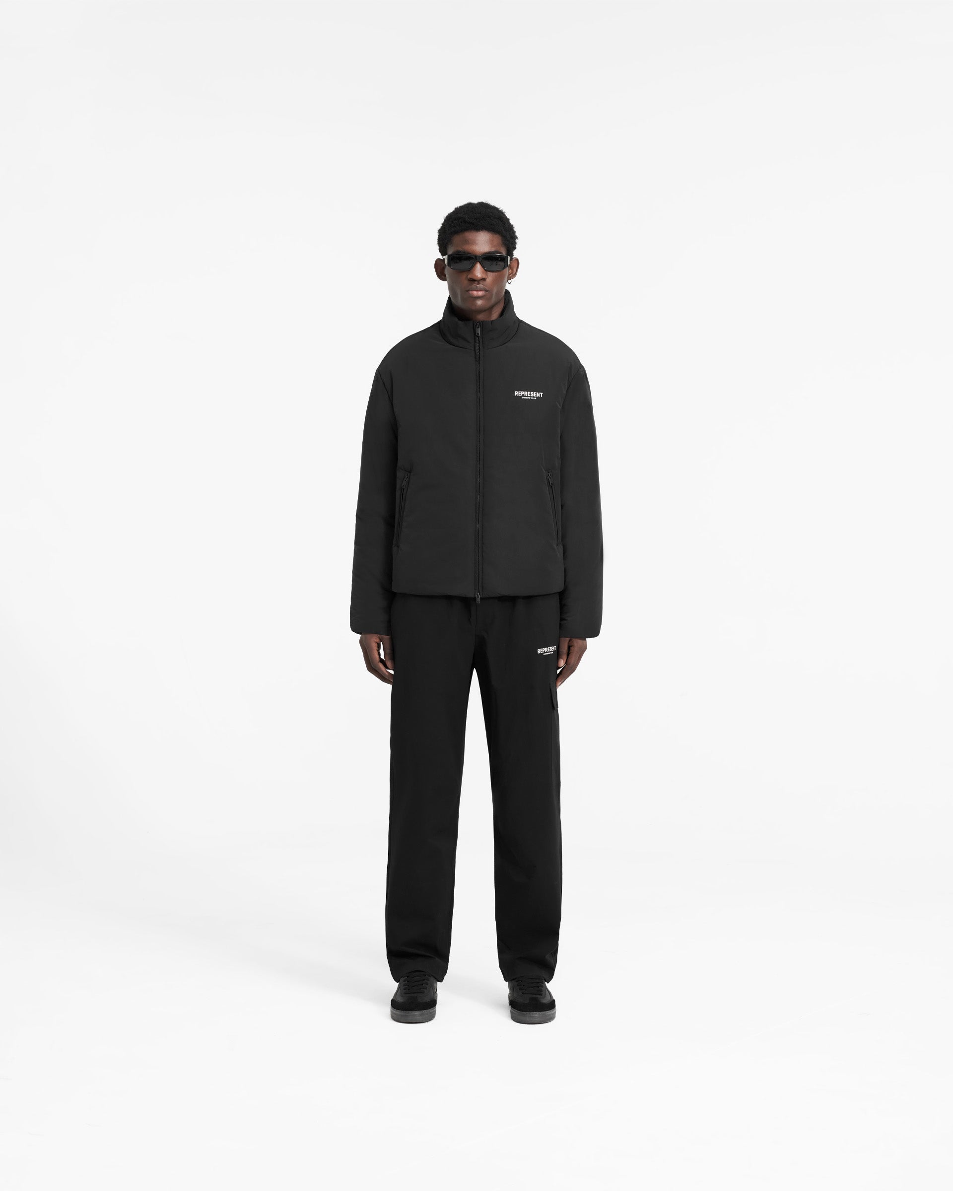 Represent Owners Club Wattierte Jacke - Schwarz