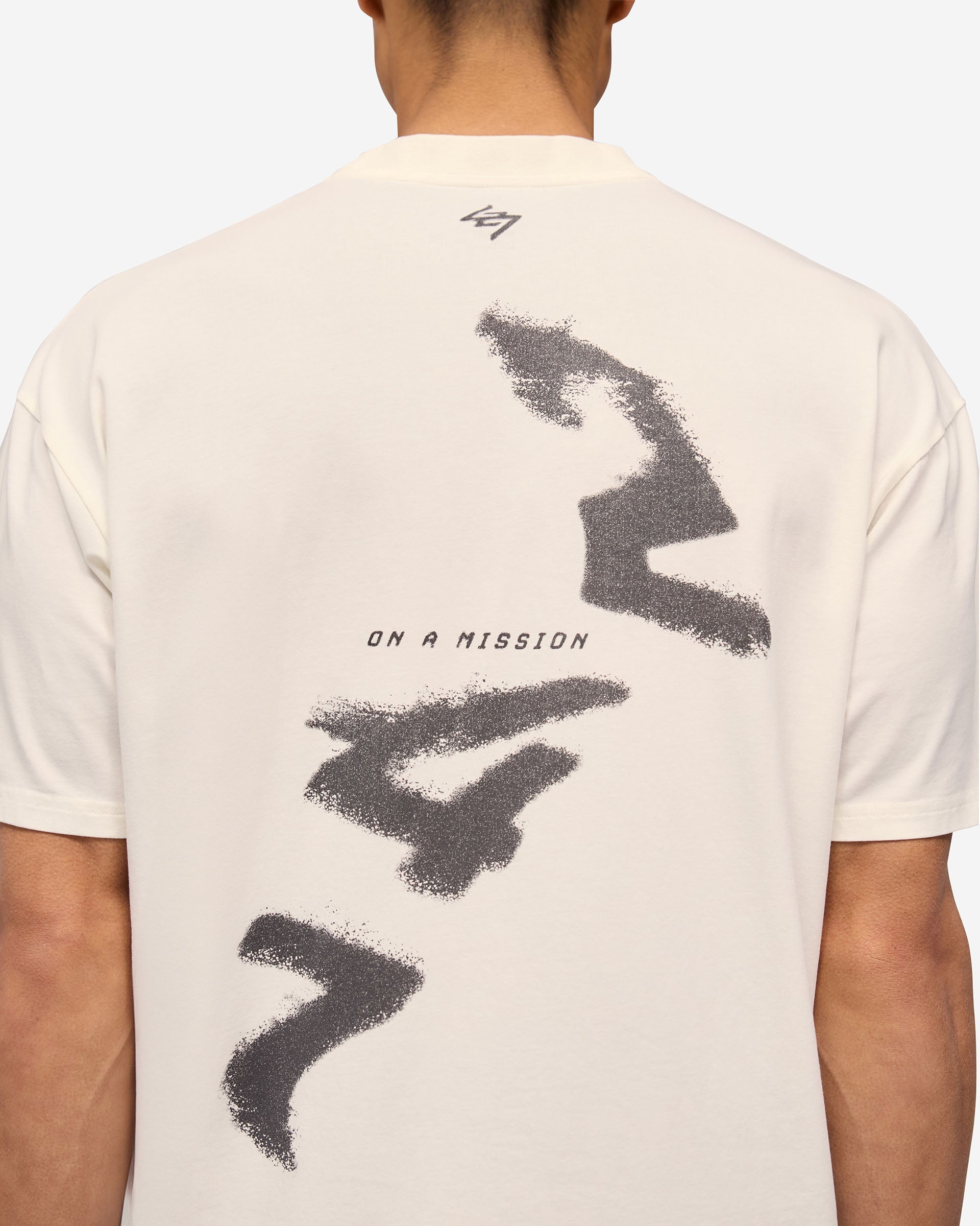 247 Motion Oversized T-Shirt - Flat White