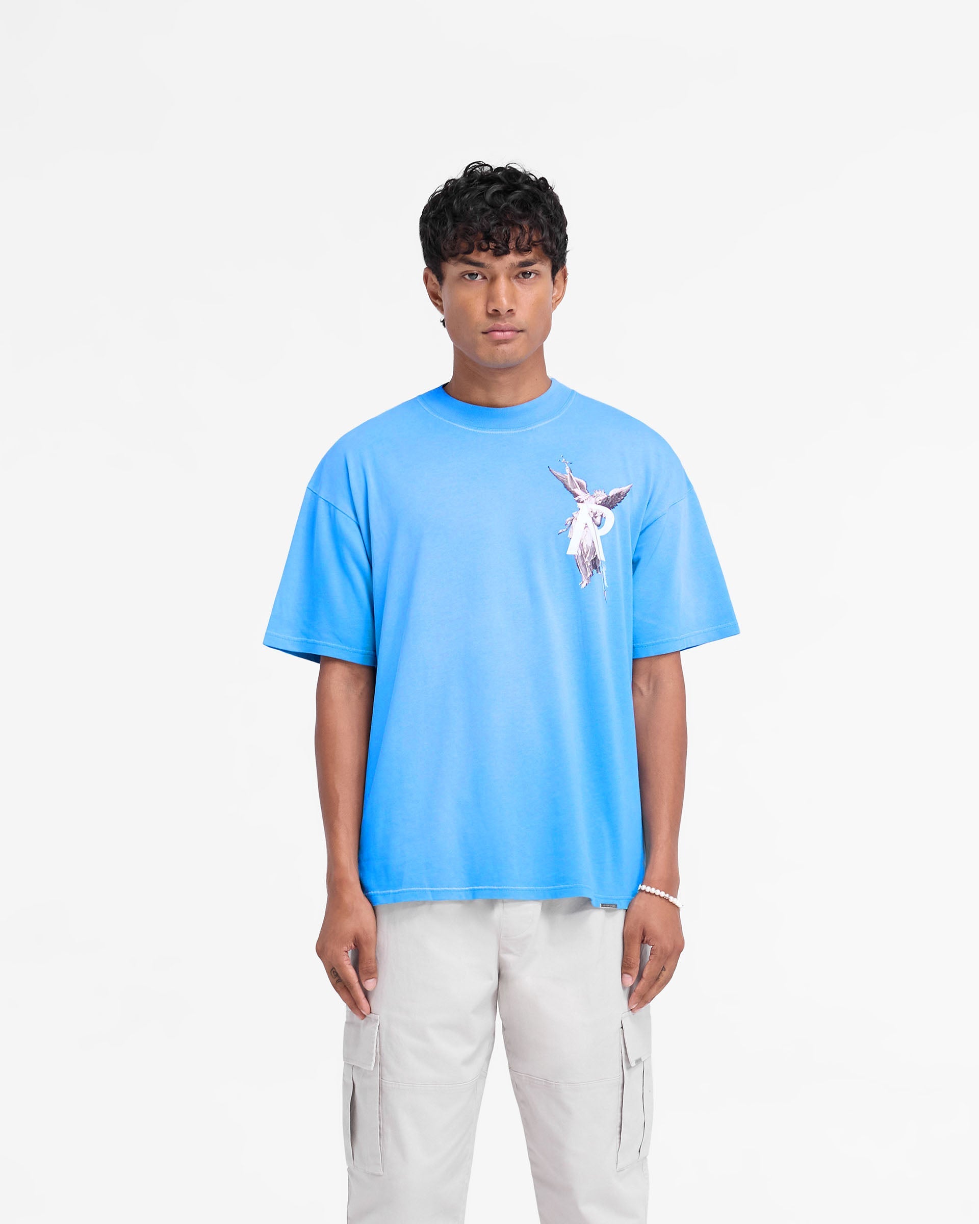 T-shirt Archange - Bleu électrique