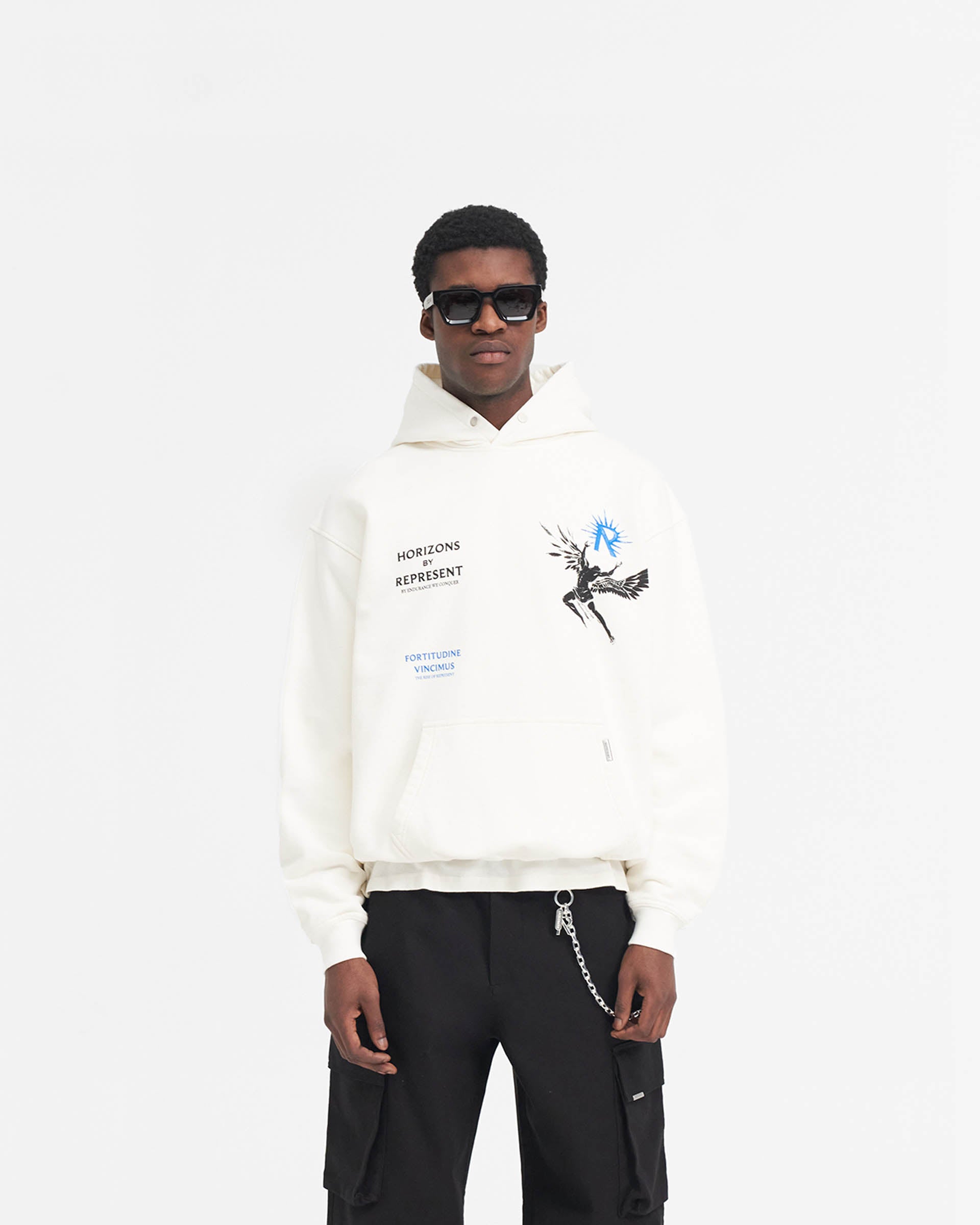 Icarus Hoodie - Flaches Weiß