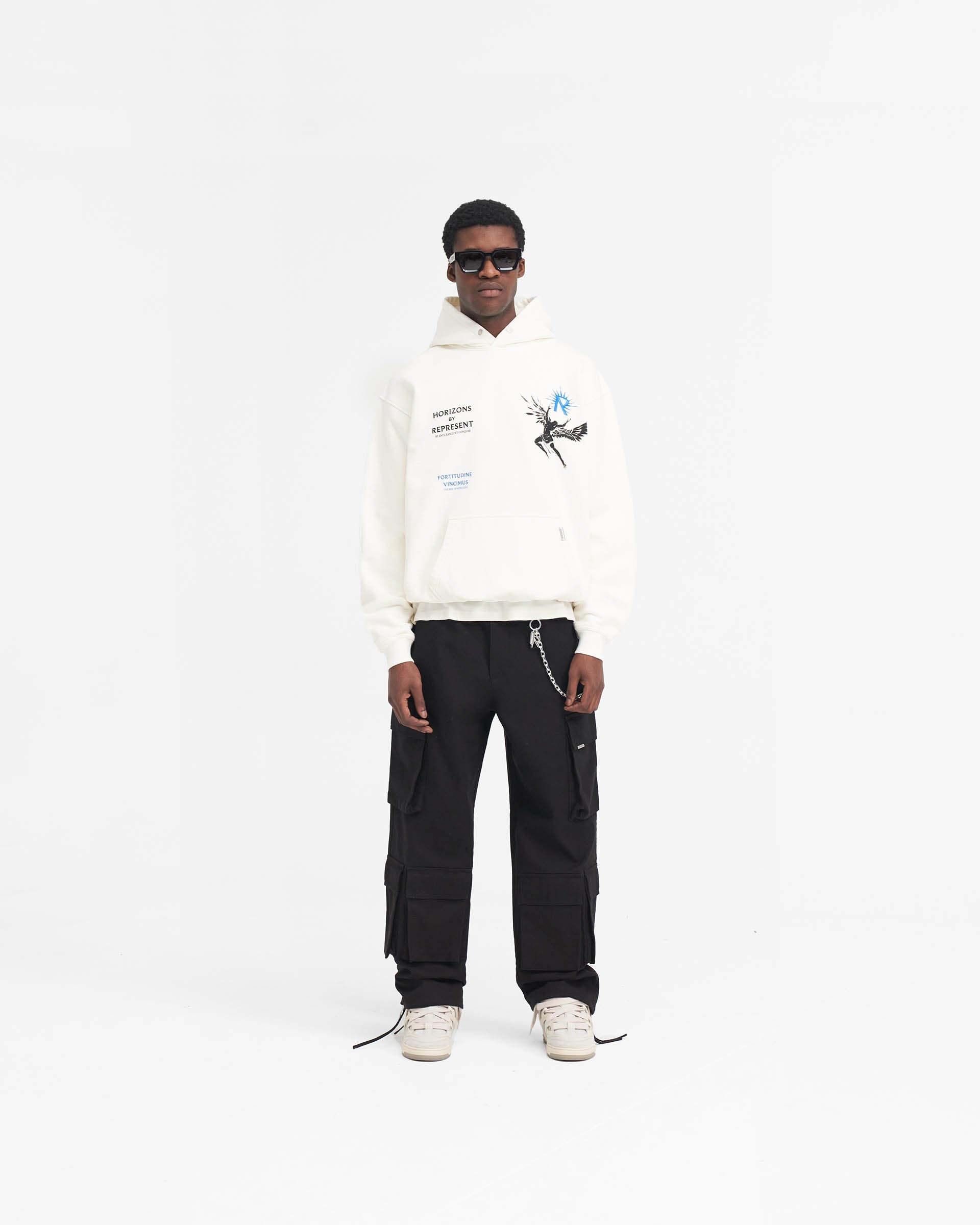 Icarus Hoodie - Flaches Weiß