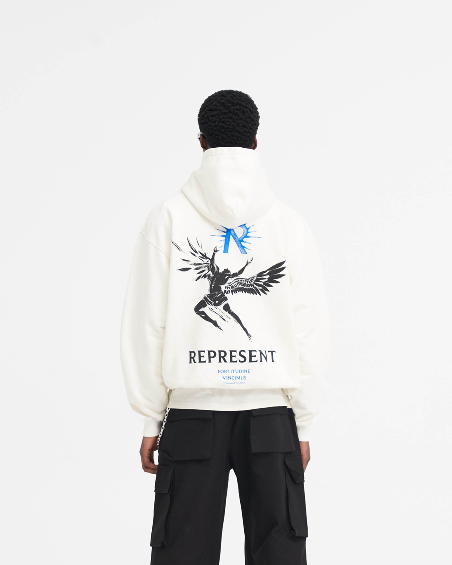Icarus Hoodie - Flaches Weiß