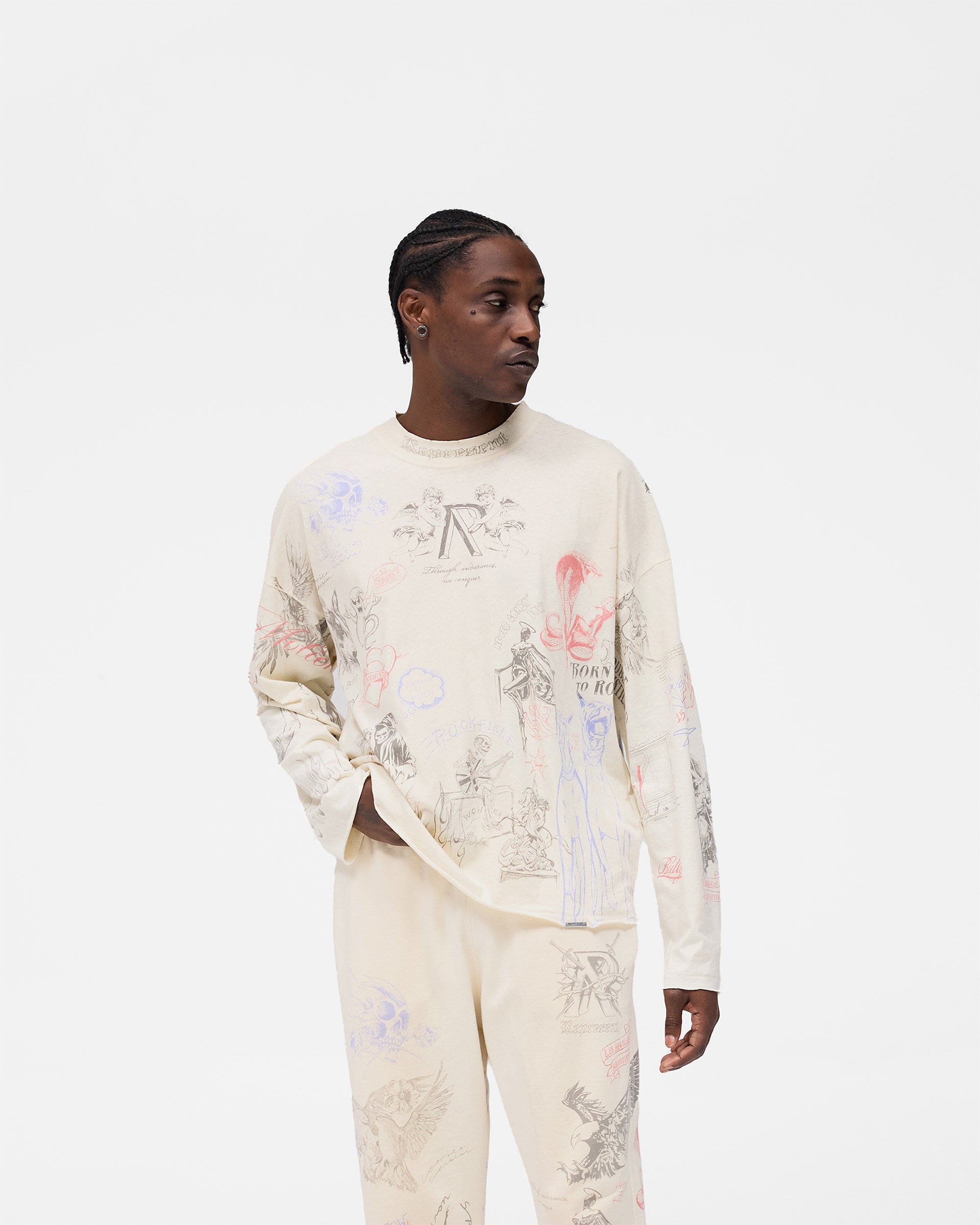 Legacy Long Sleeve T-Shirt - Buttercream