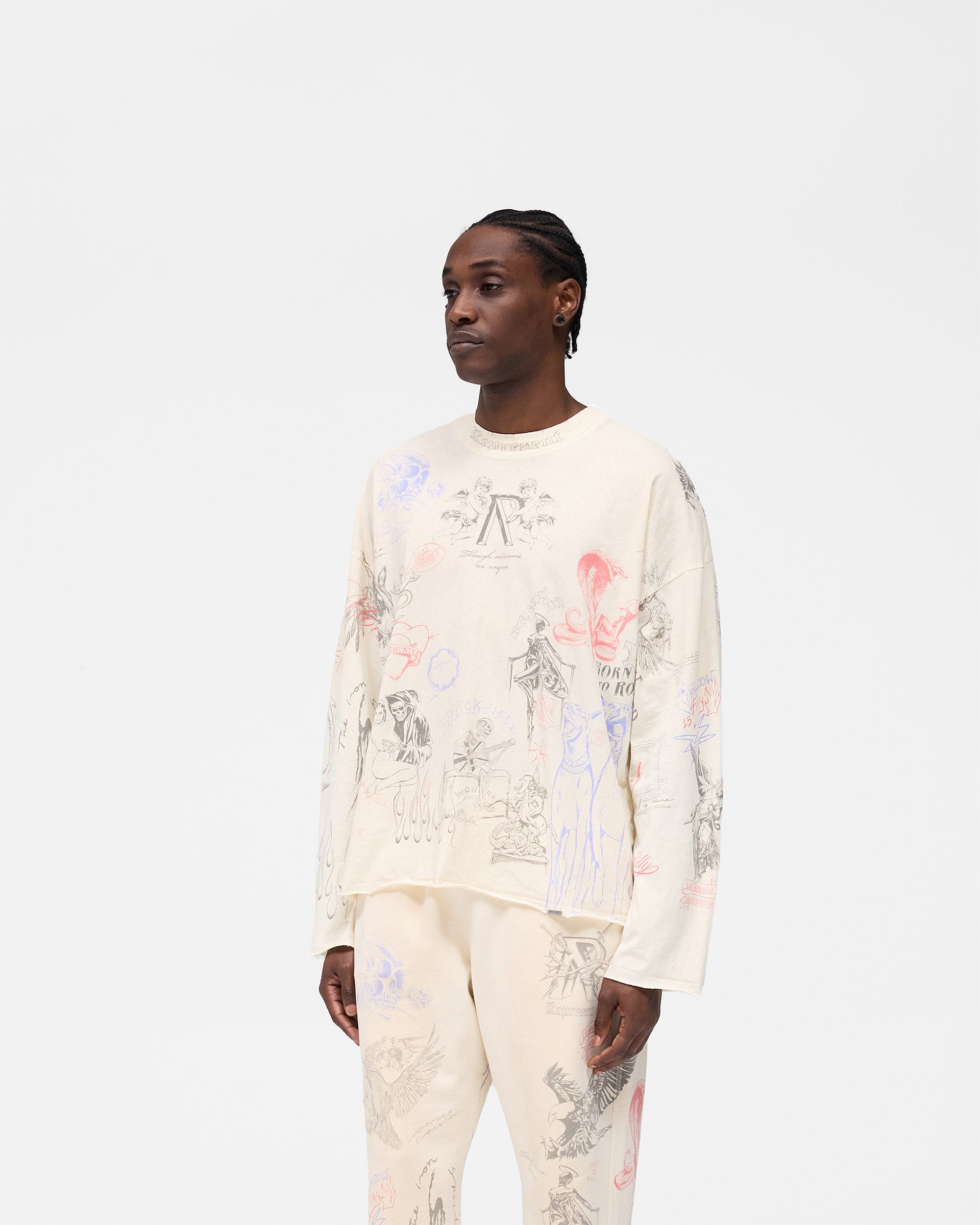 Legacy Long Sleeve T-Shirt - Buttercream
