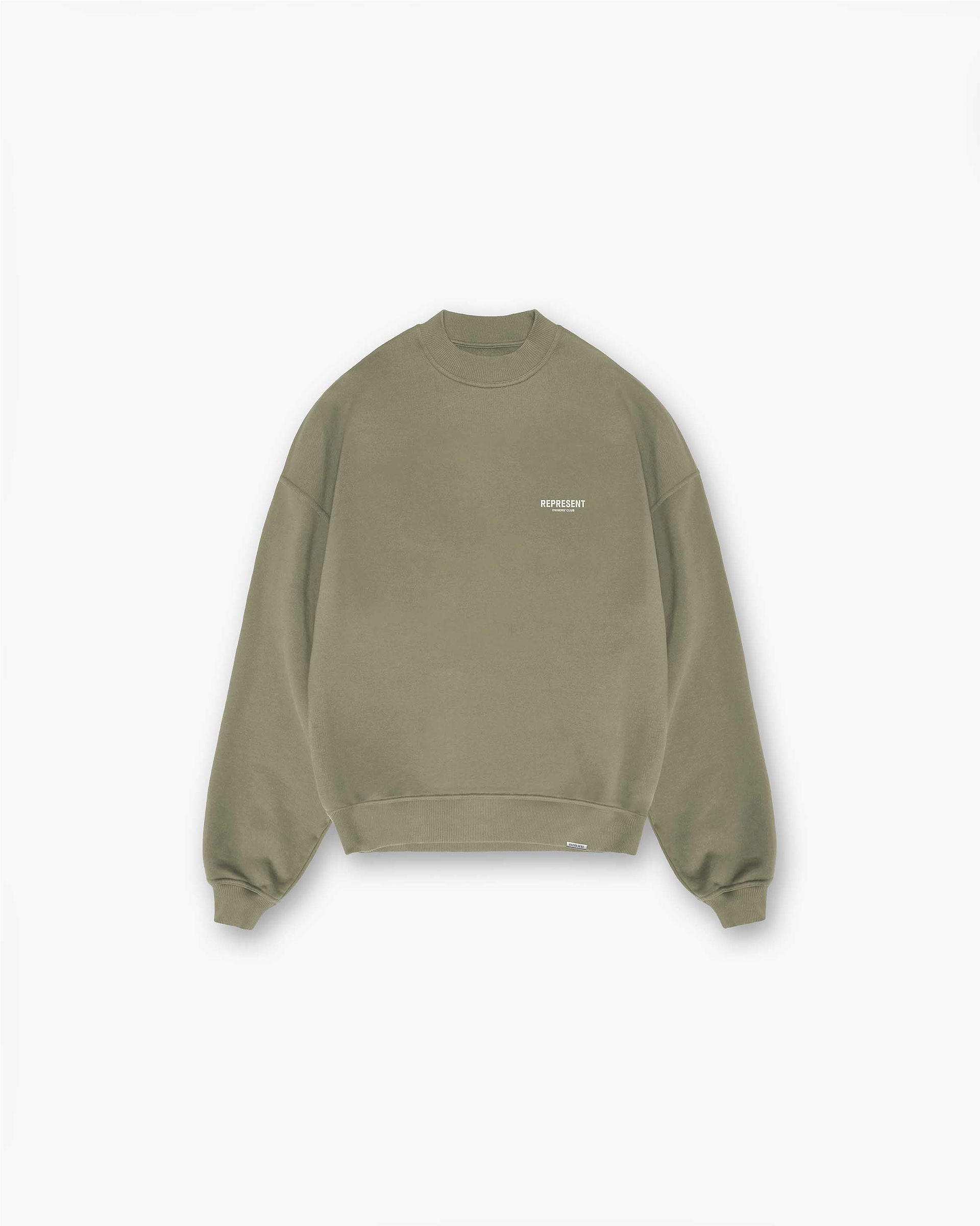 Represent Owners Club Sweater - Olive