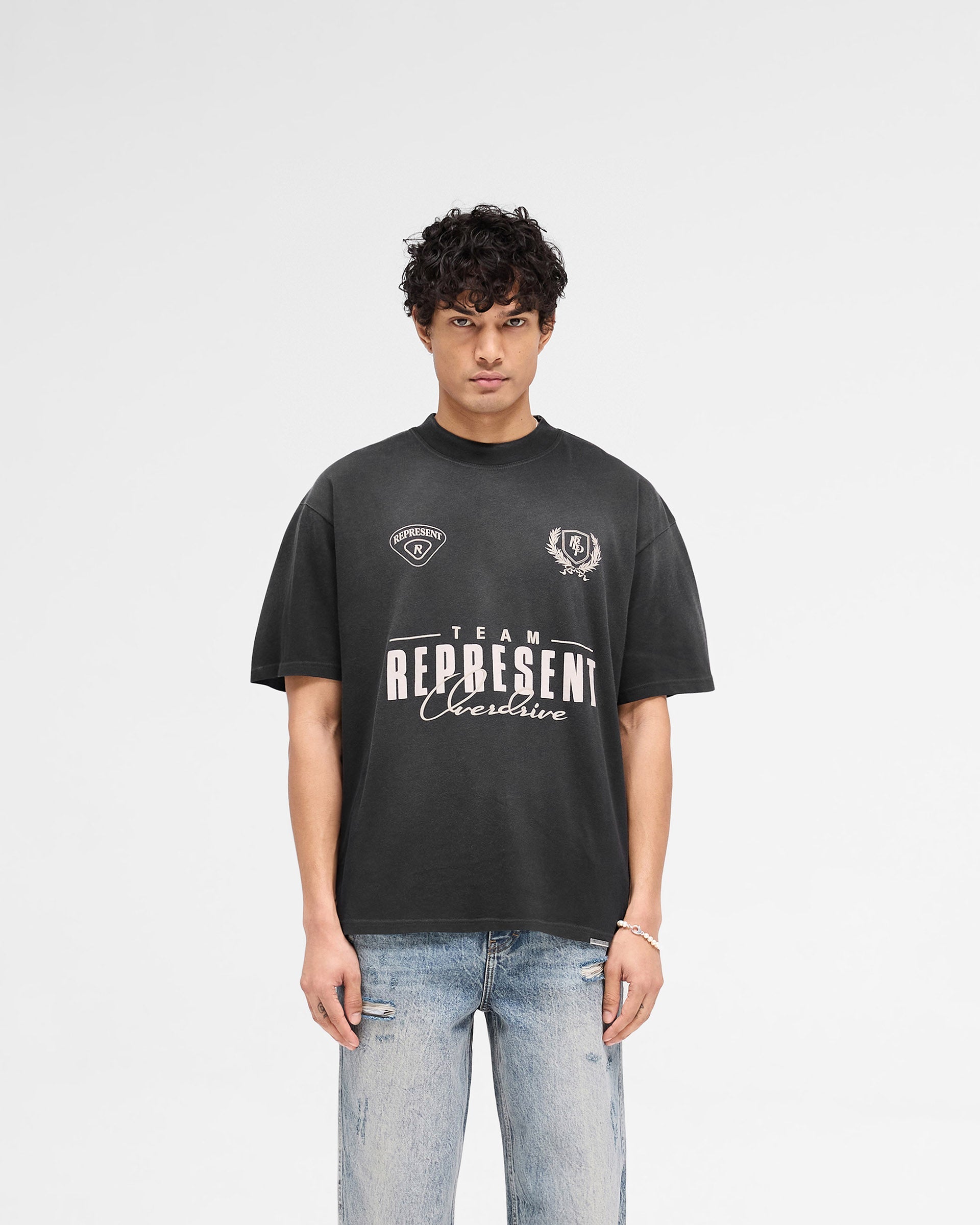 World Championship T-Shirt - Stained Black