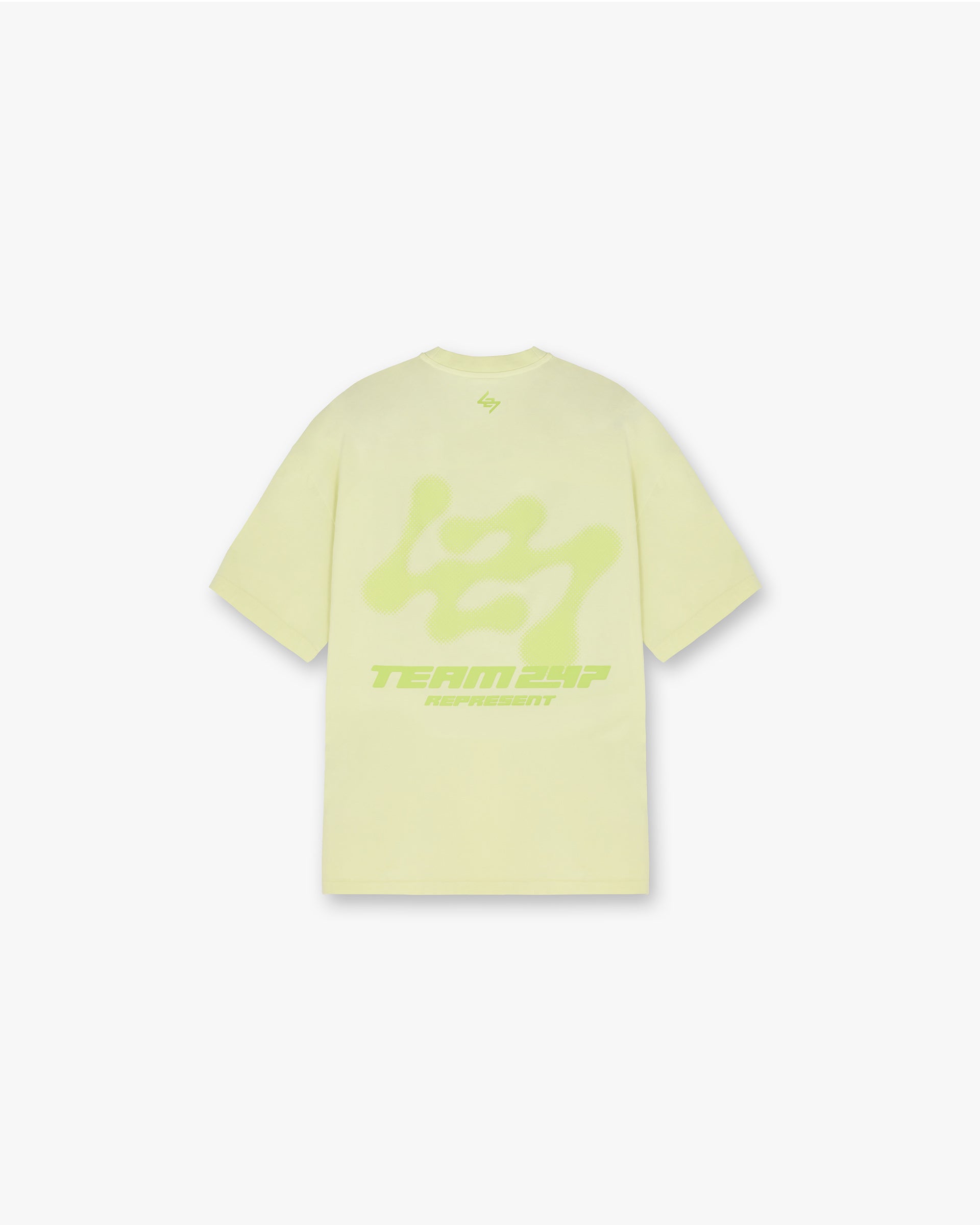 T-shirt oversize 247 Future Terrains - Lime Shadow