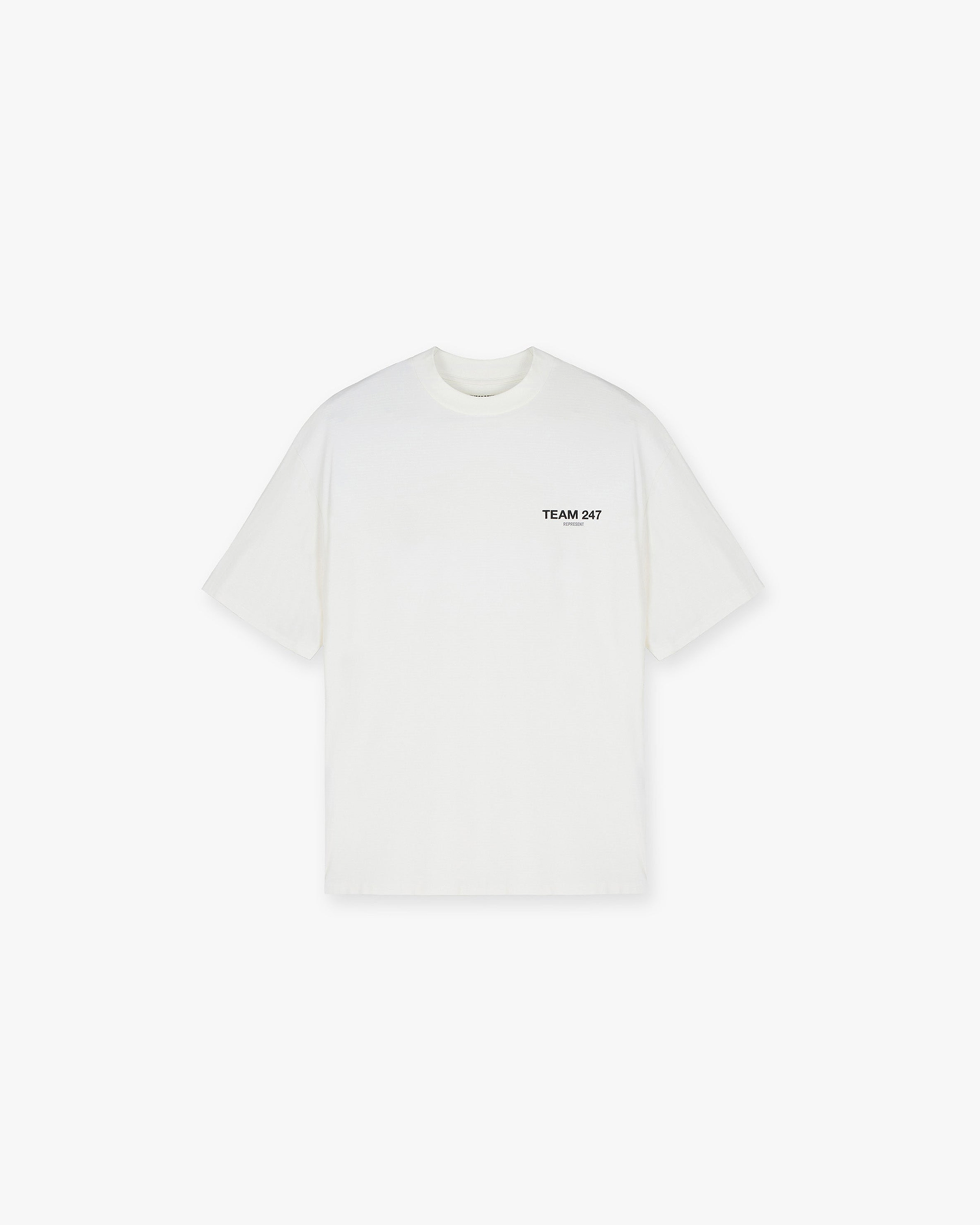 Team 247 Oversized T-Shirt - Flaches Weiß