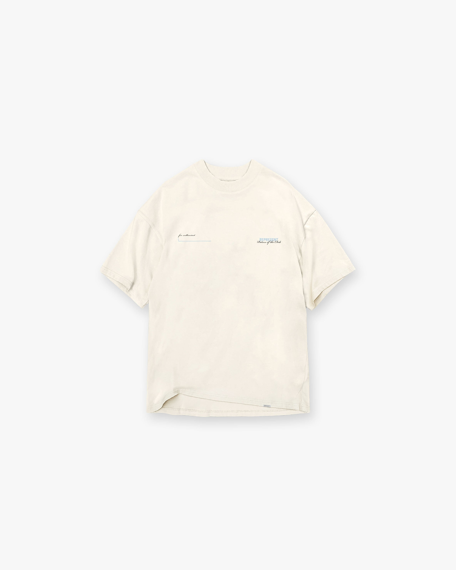Patron Of The Club T-Shirt - Buttercreme Puderblau
