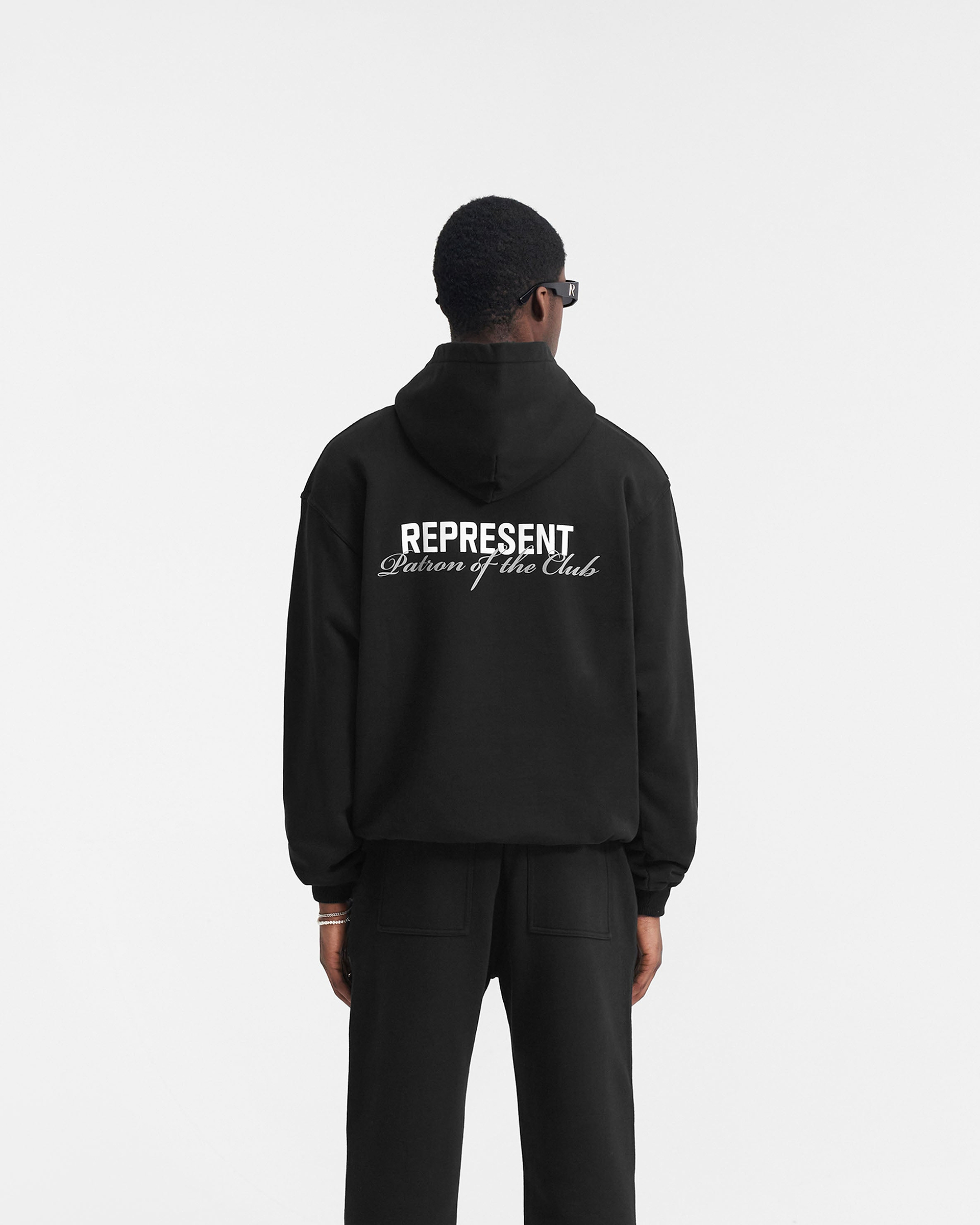 Kapuzenpullover „Patron of the Club“ - Schwarz