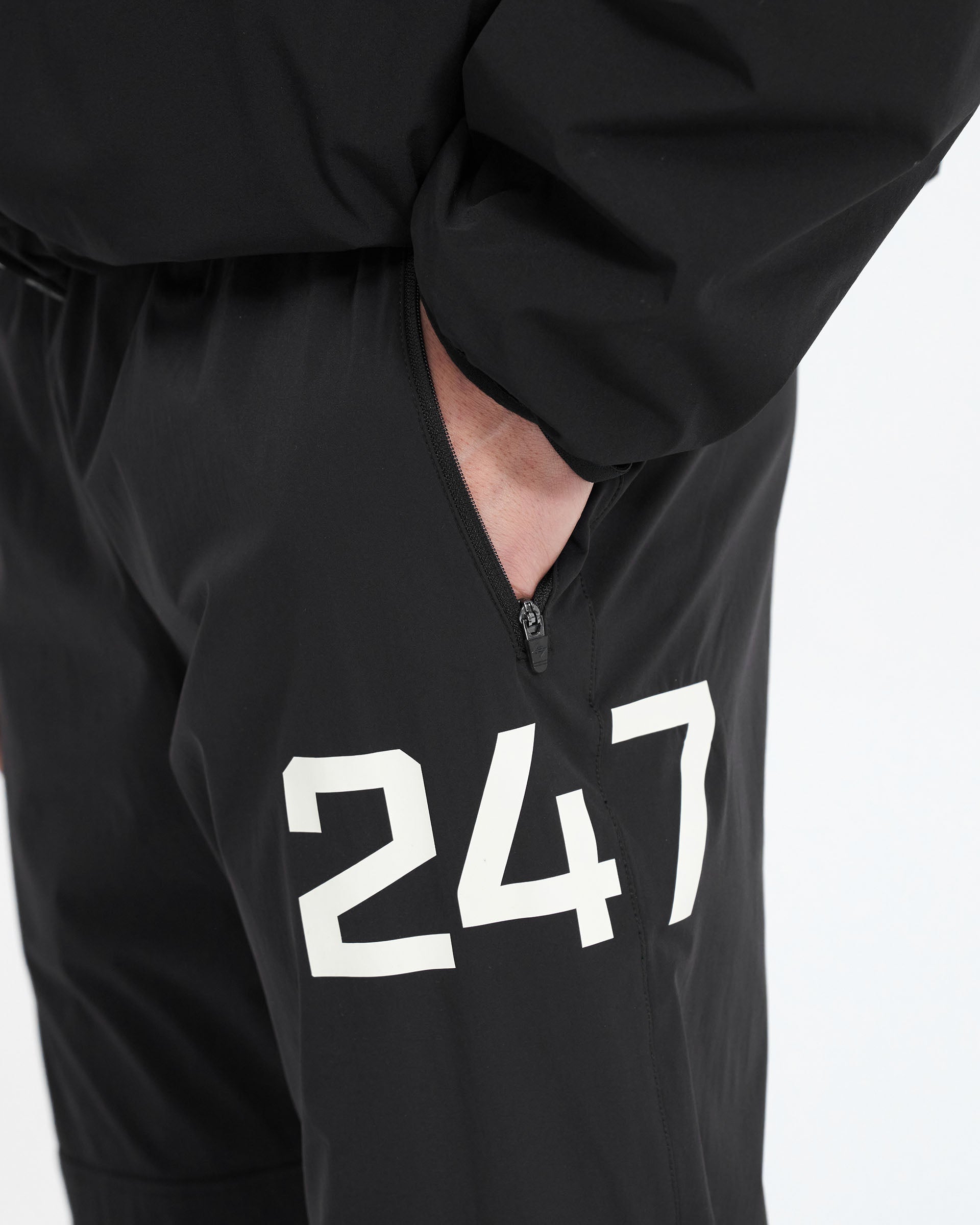 Pantalon d'entraînement 247 - Noir de jais