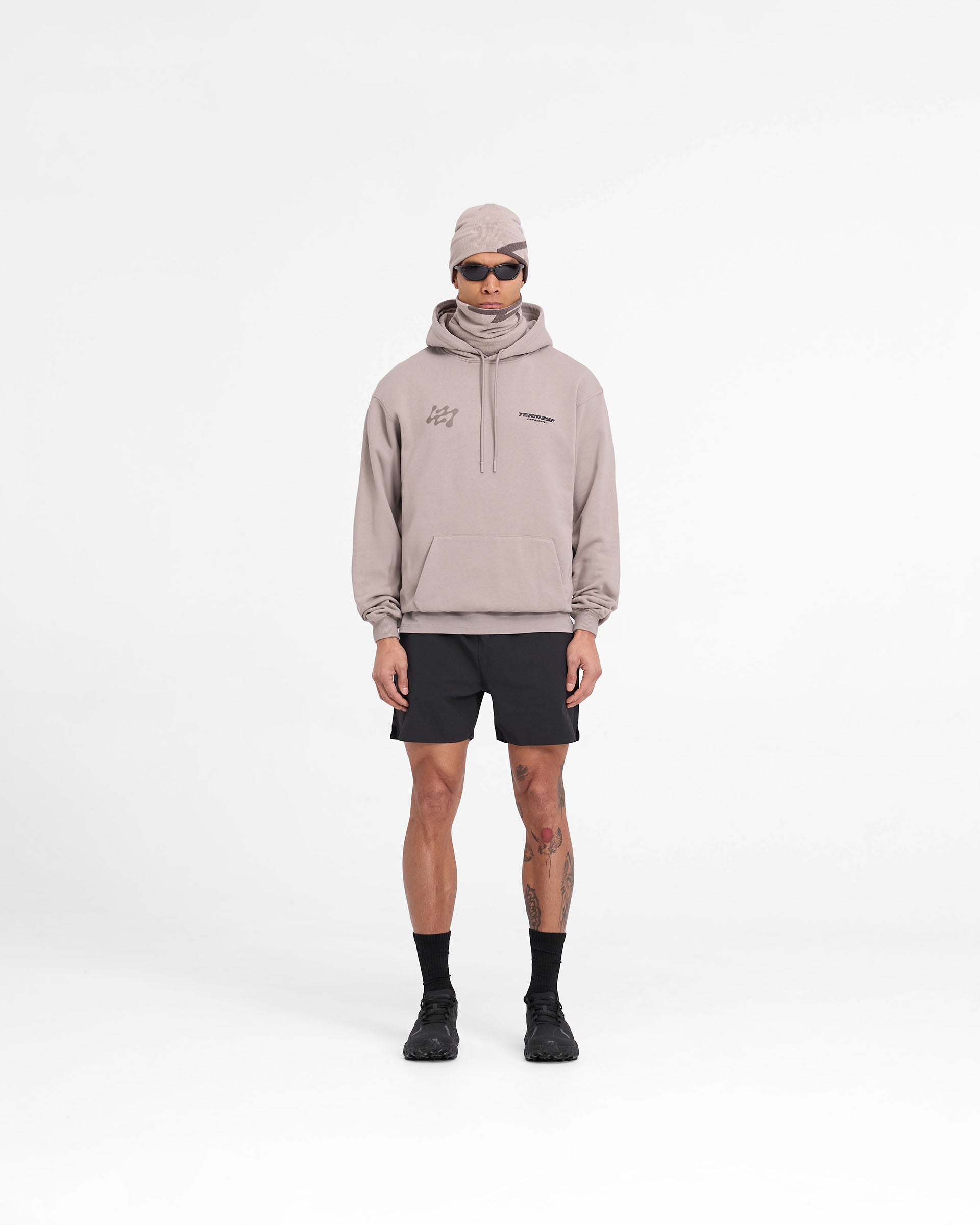 Sweat à capuche oversize 247 Future Terrains - Moonrock