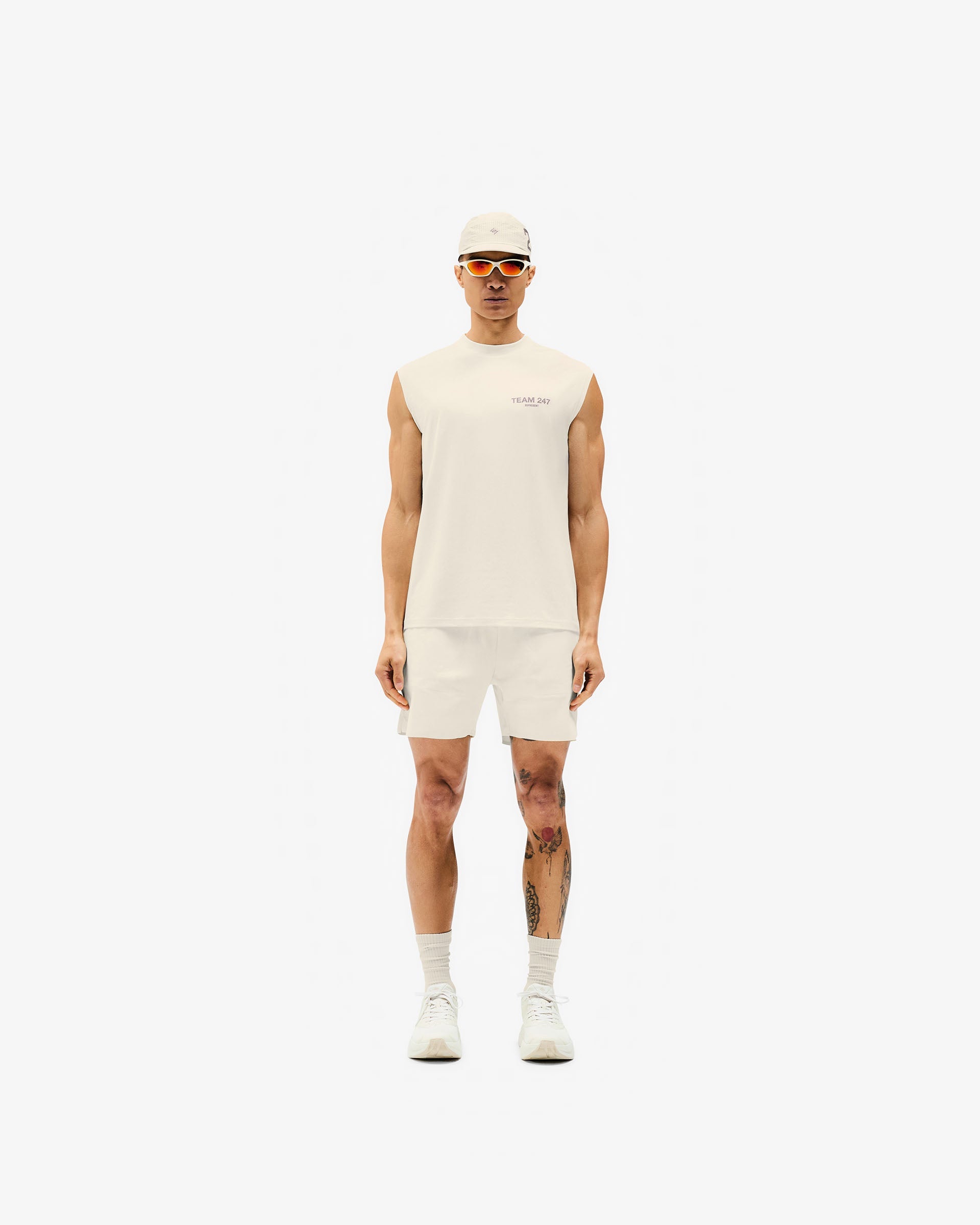 Team 247 Oversized Tank - Cream