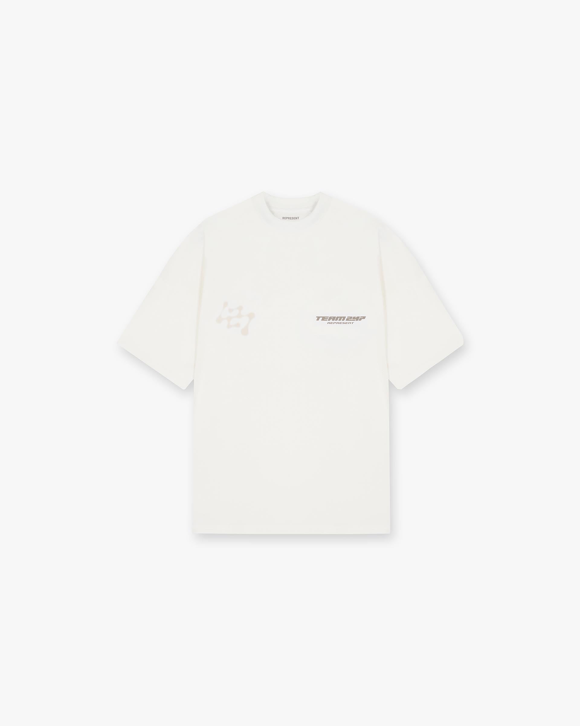 T-shirt oversize 247 Future Terrains - Blanc mat